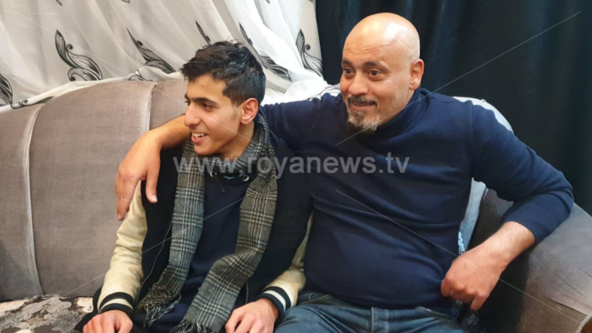 الفتى أيهم ووالده