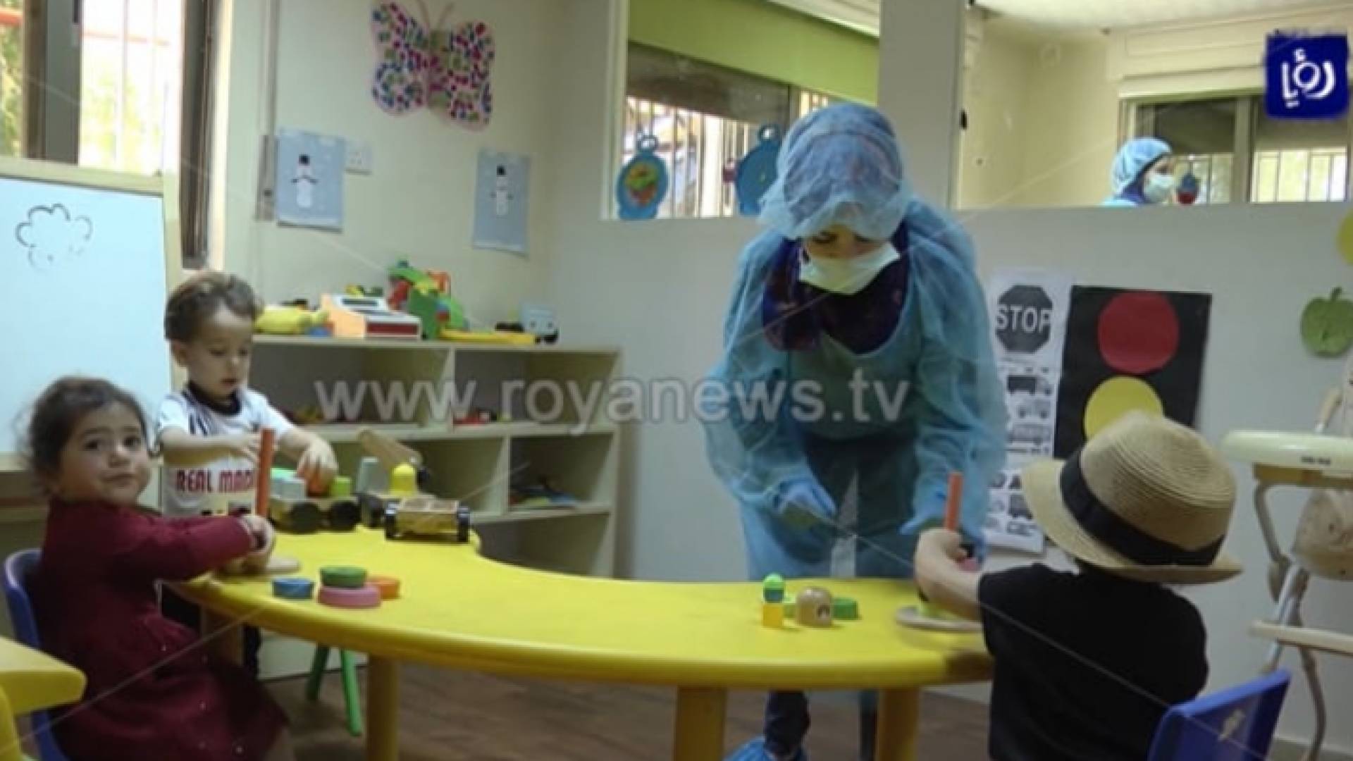 إحدى الحضانات في الأردن