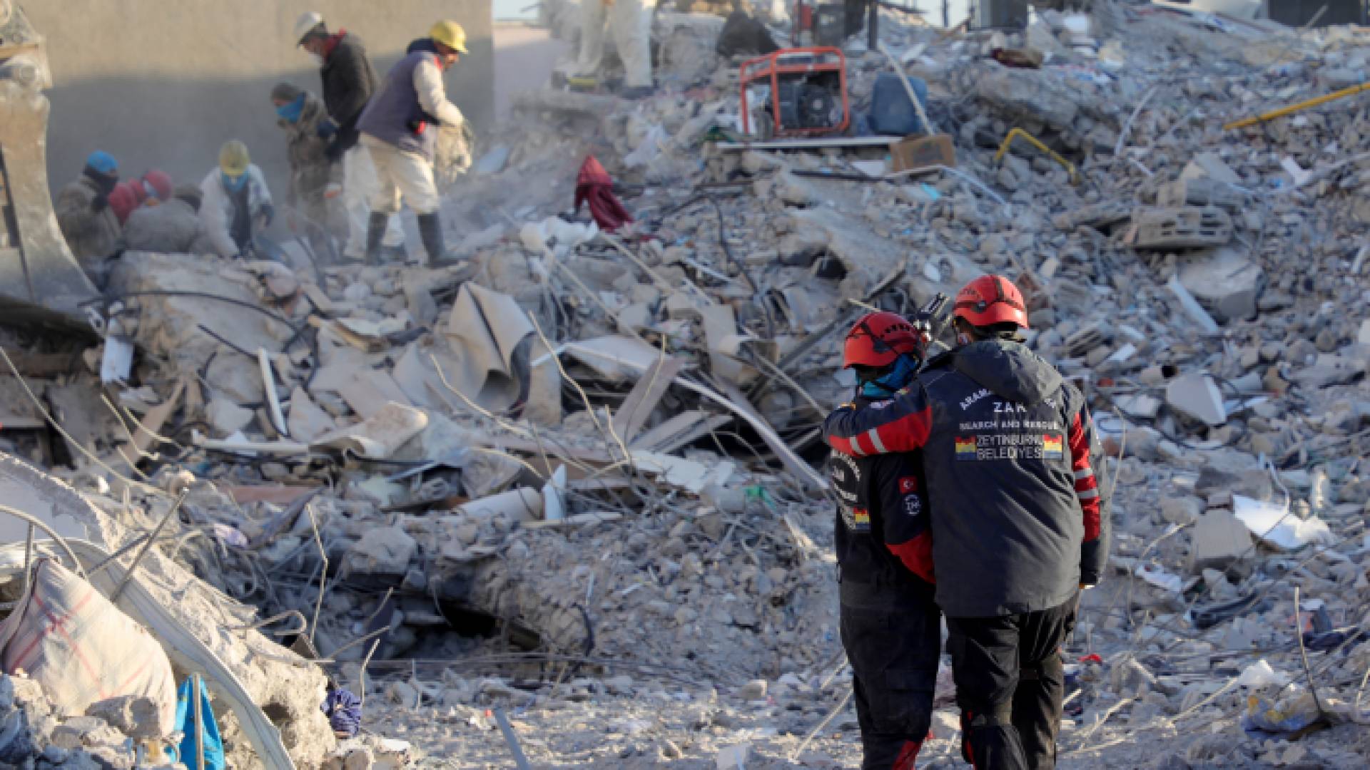 الصورة من عمليات البحث والإنقاذ