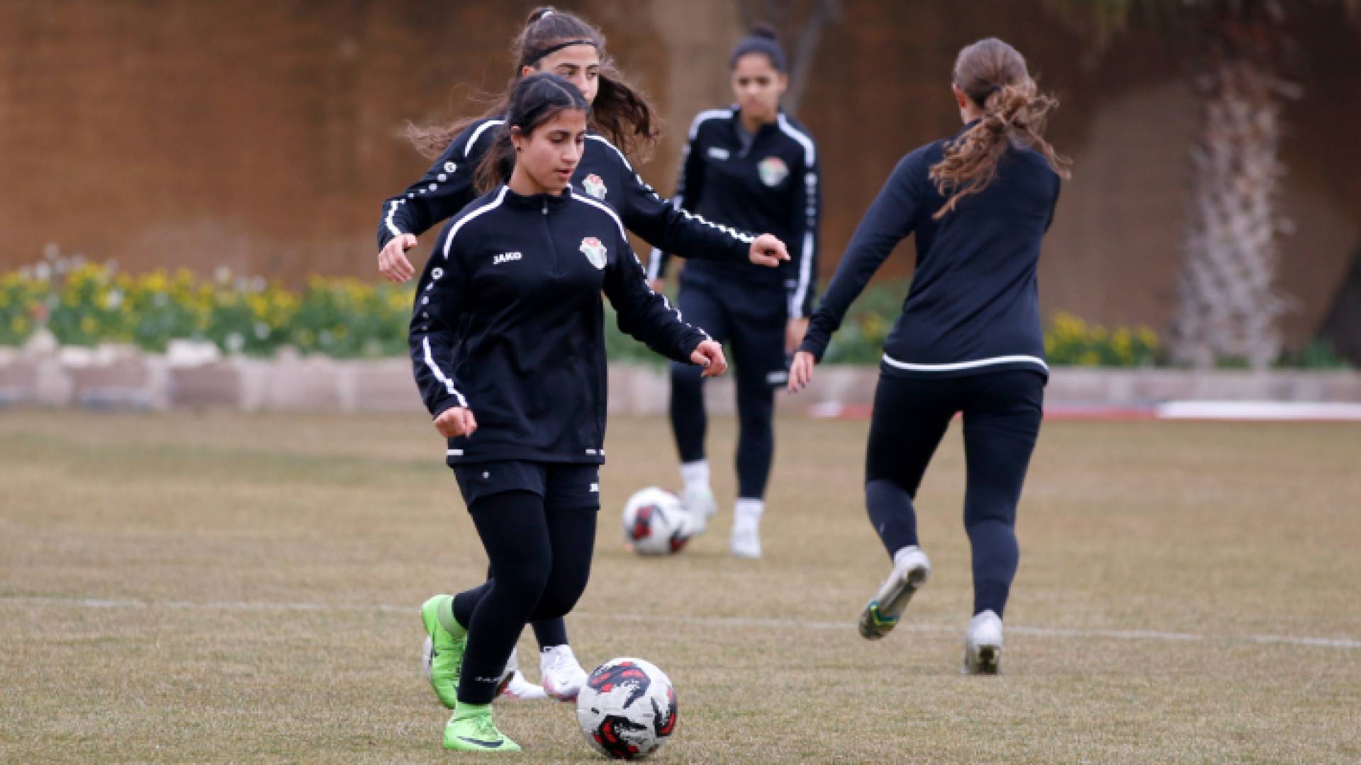 من تدريبات المنتخب الوطني