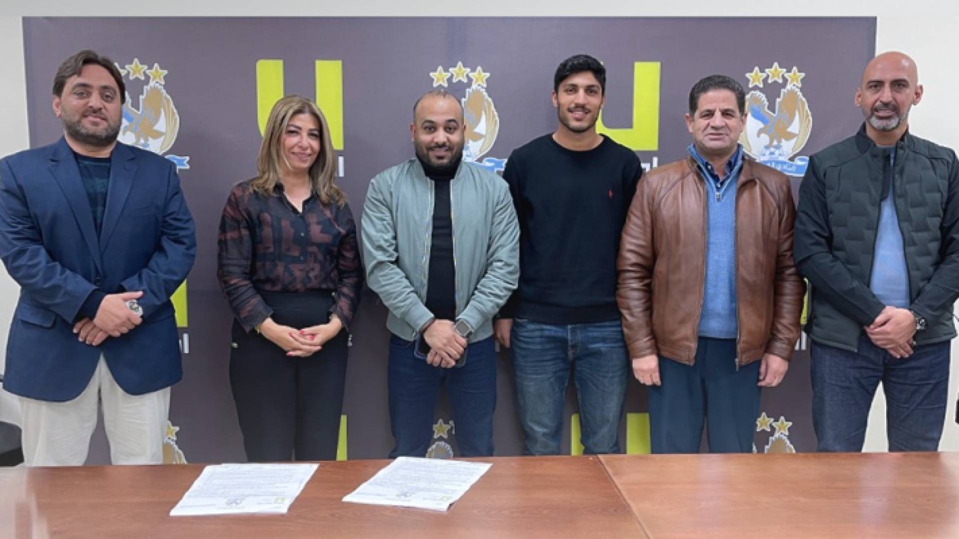 بني هاني وأعضاء إدارة الفيصلي