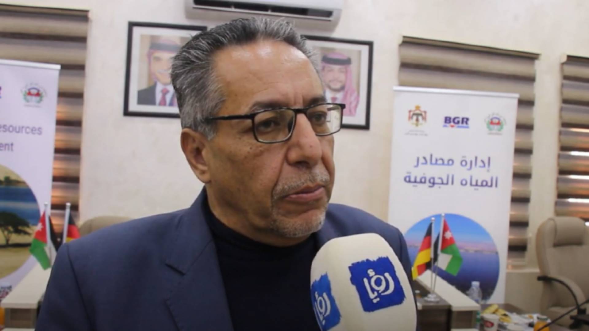 أمين عام وزارة المياه والري ماجد المحاميد