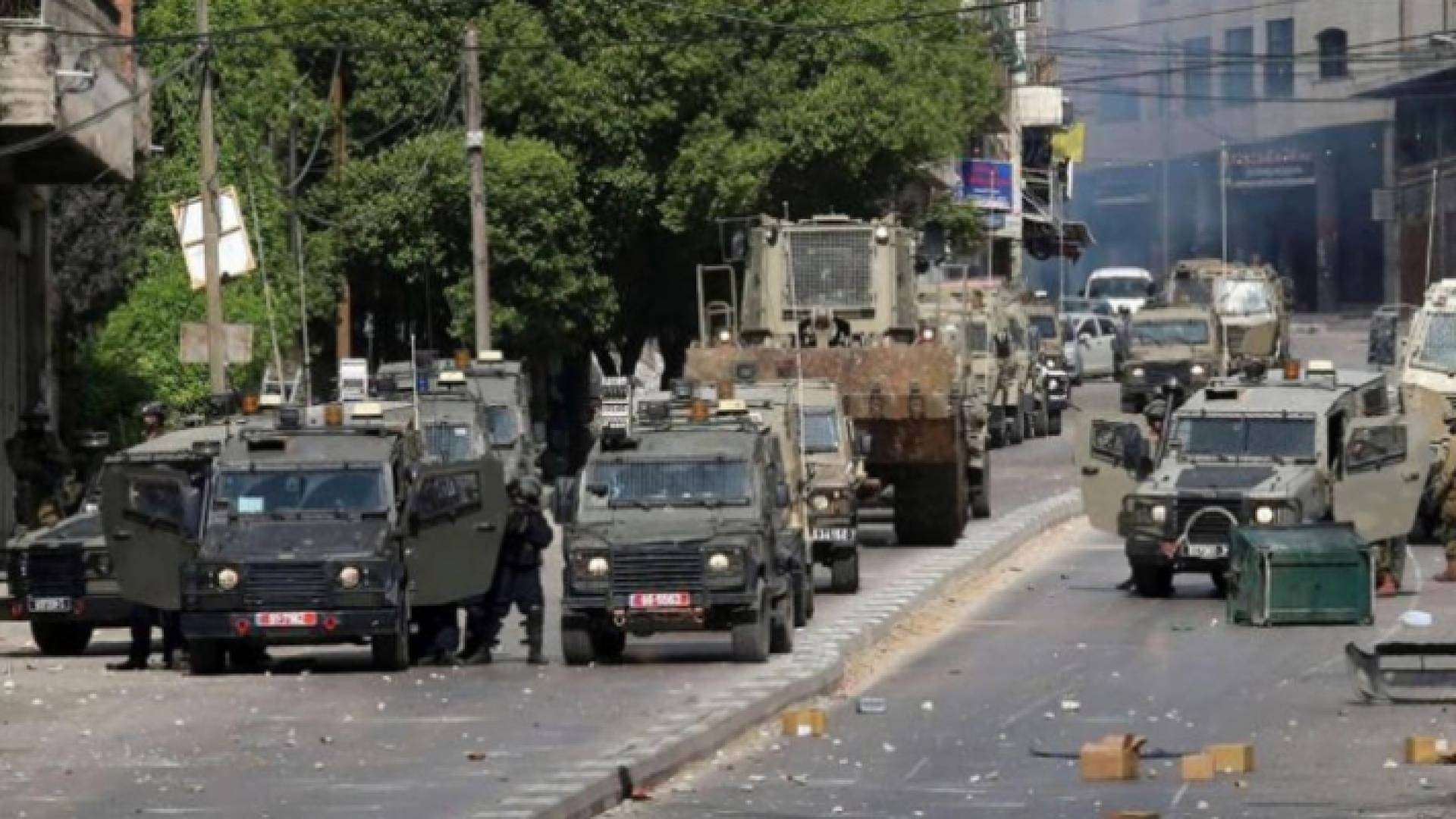 قوات الاحتلال الإسرائيلي تقتحم نابلس