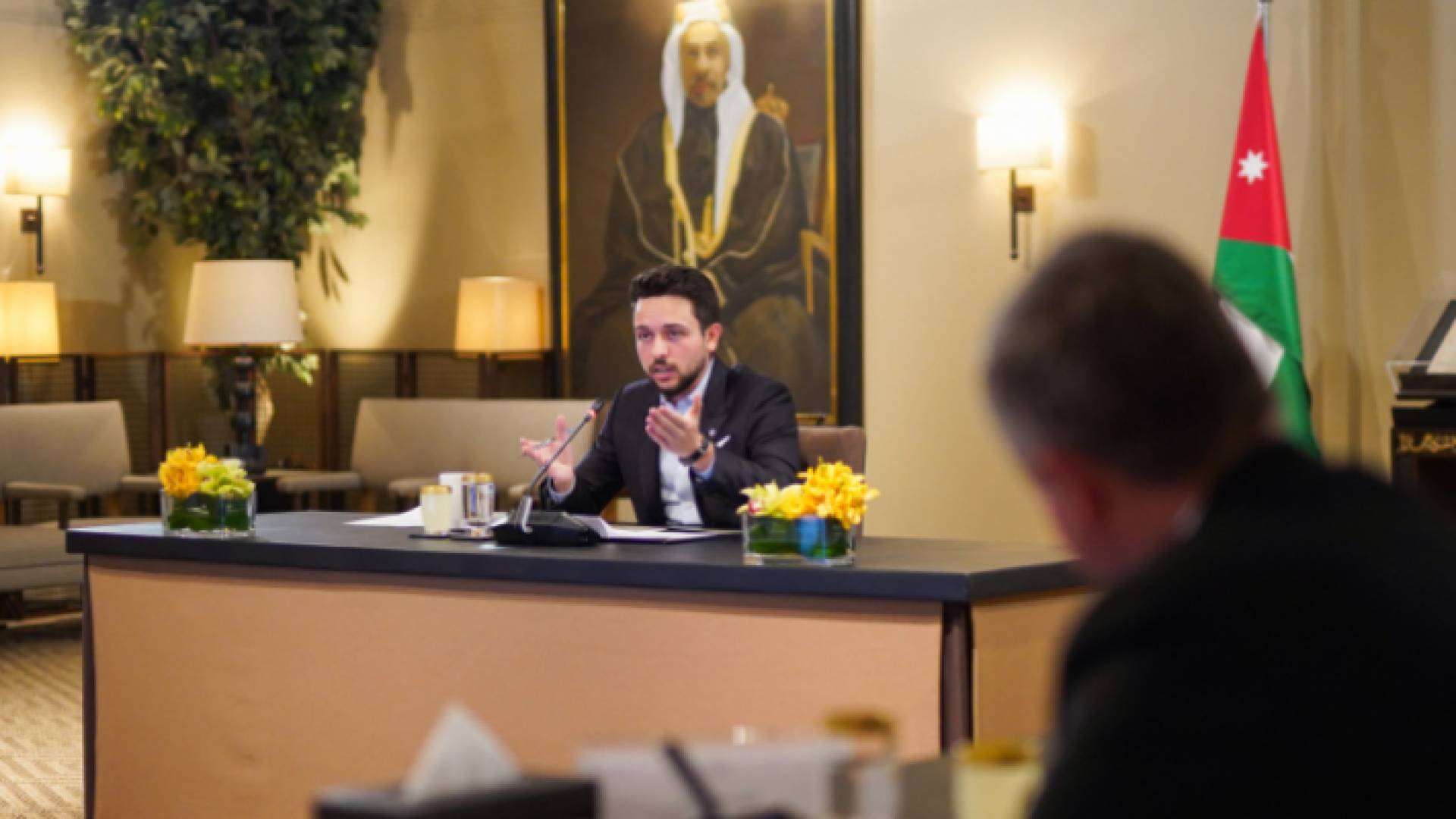 سمو الأمير الحسين بن عبد الله الثاني ولي العهد