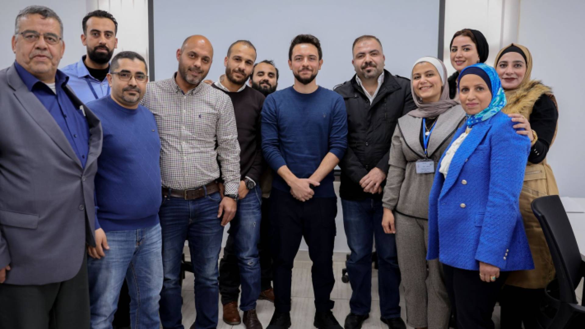 زيارة ولي العهد إلى معهد الإدارة العامة