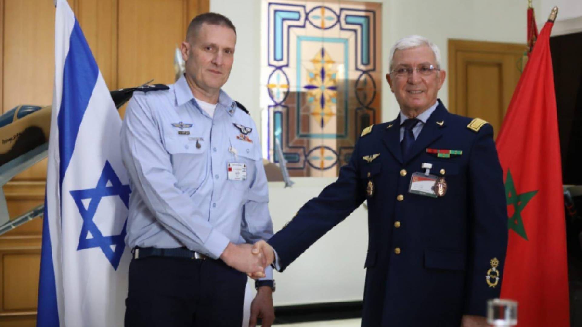 قائد سلاح جو الاحتلال وقائد القوات الجوية المغربية