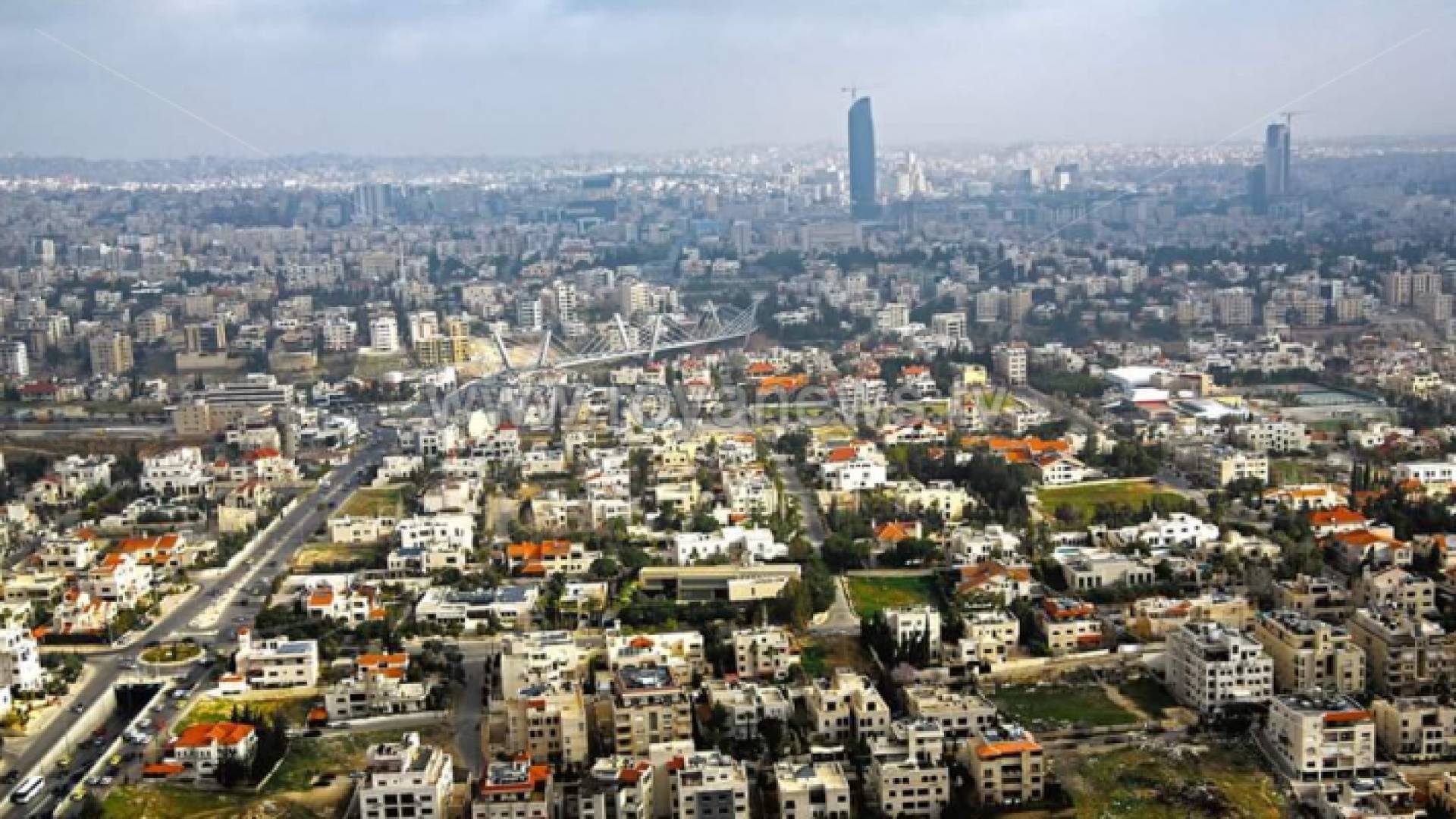 منظر عام للعاصمة عمان