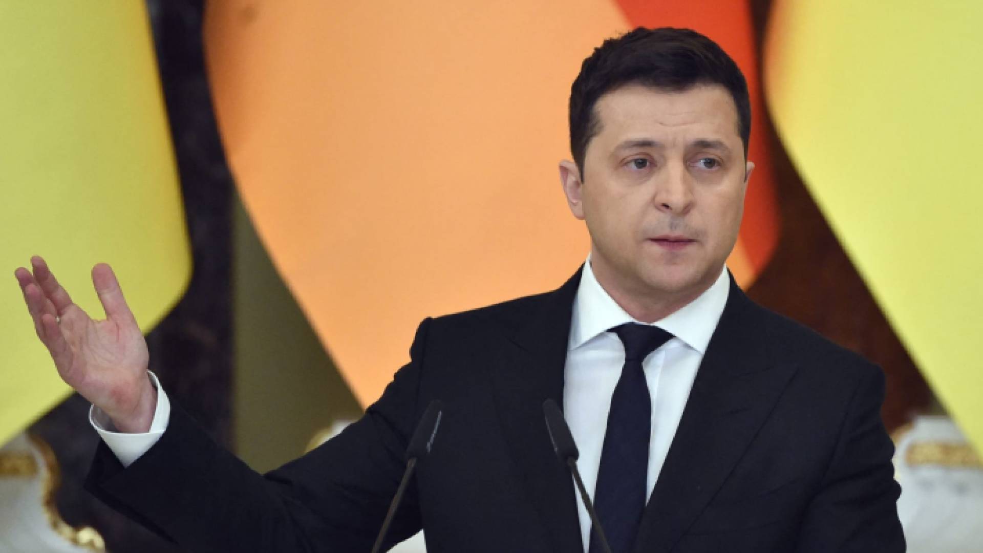 الرئيس الأوكراني فولوديمير زيلينسكي