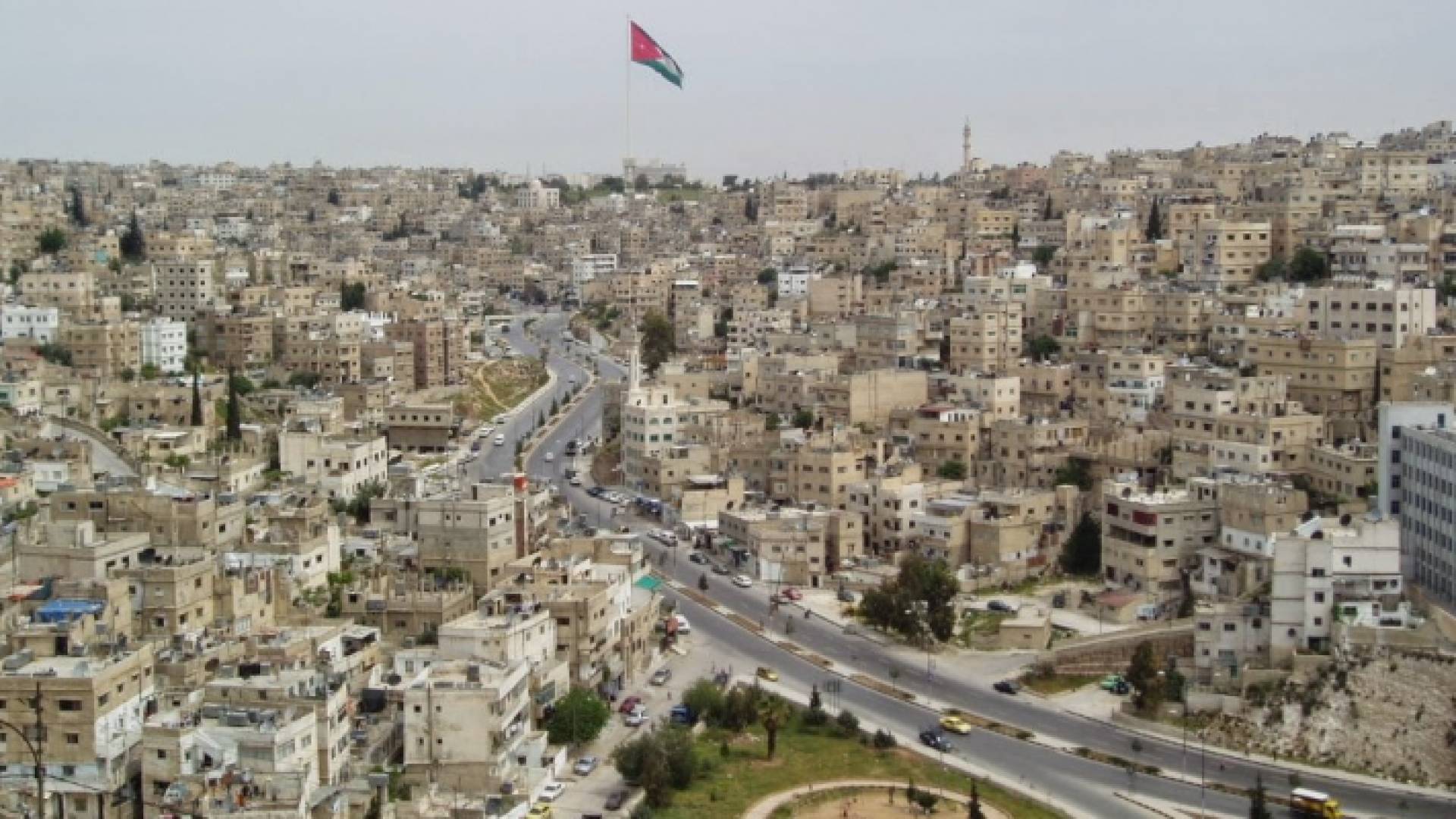 لقطة عامة للعاصمة عمان