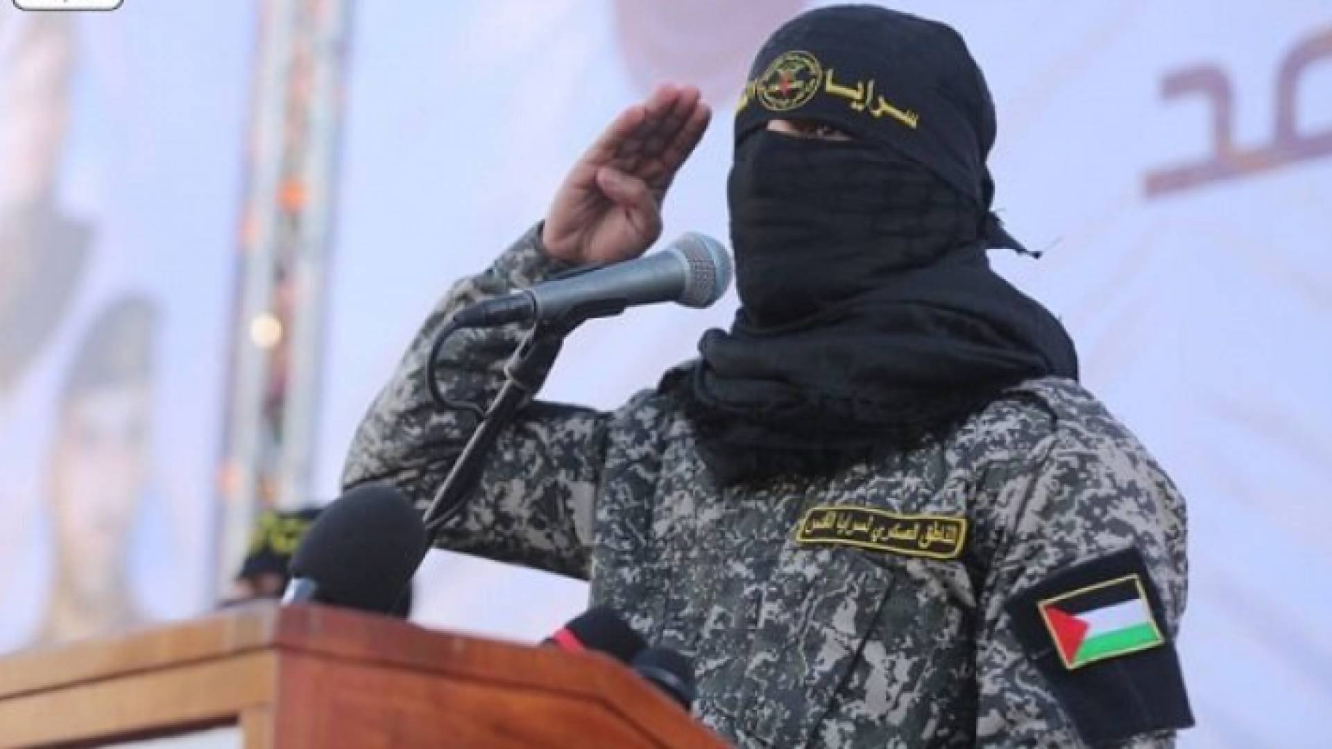 الناطق العسكري باسم سرايا القدس الذراع العسكري لحركة الجهاد الإسلامي أبو حمزة