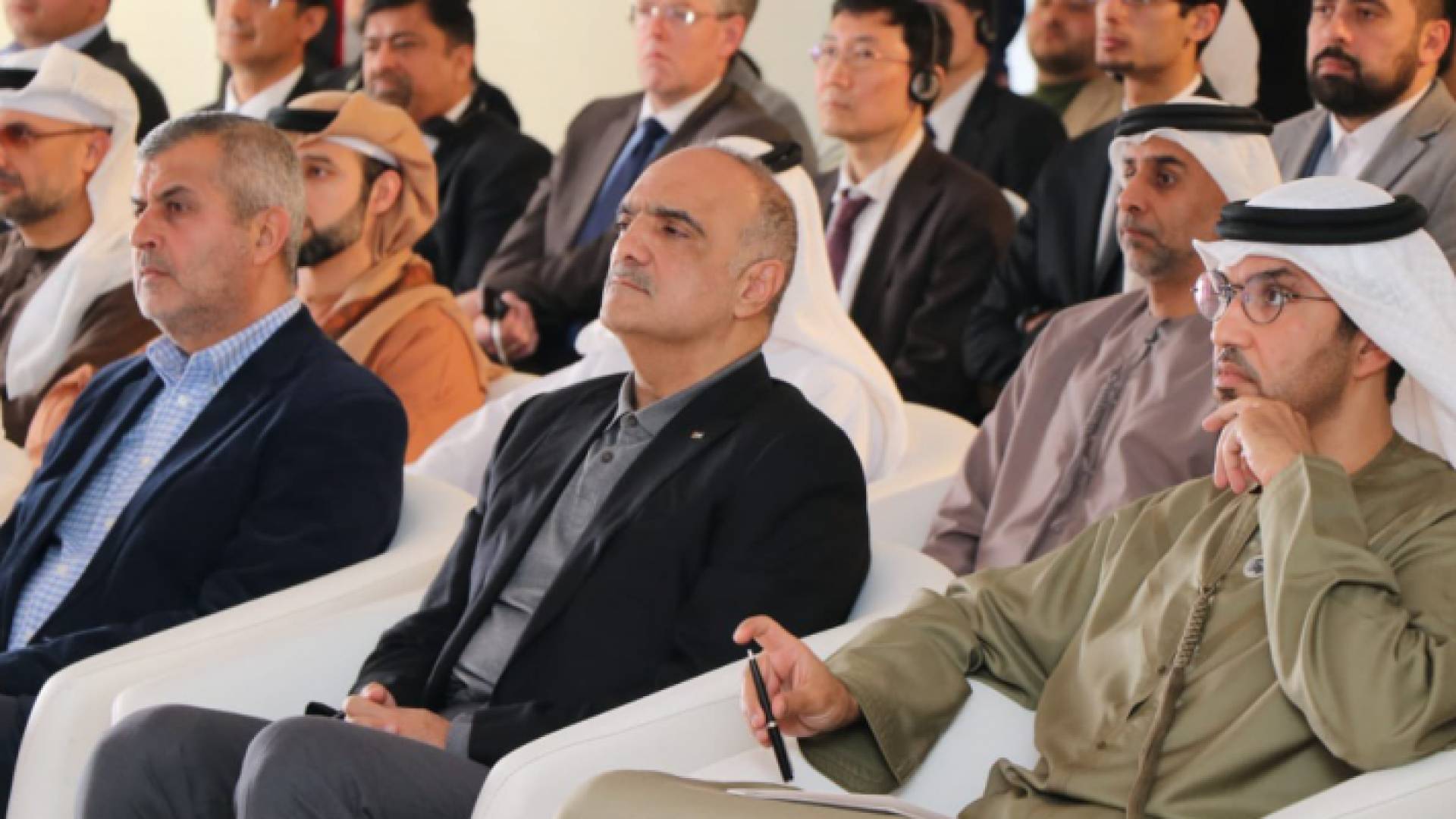 رئيس الوزراء خلال الحفل