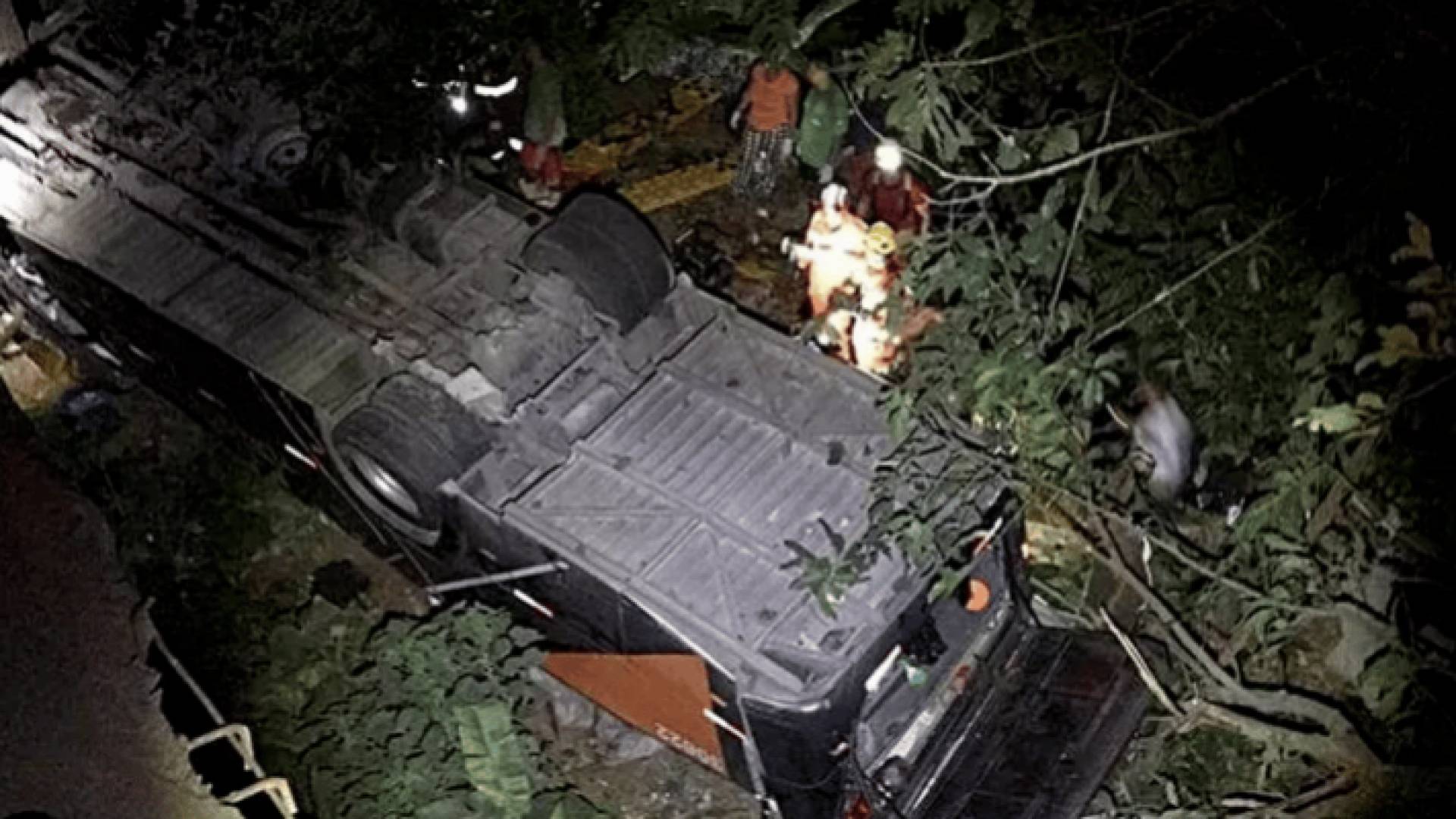 صورة أرشيفية لتدهور حافلة في الجزائر