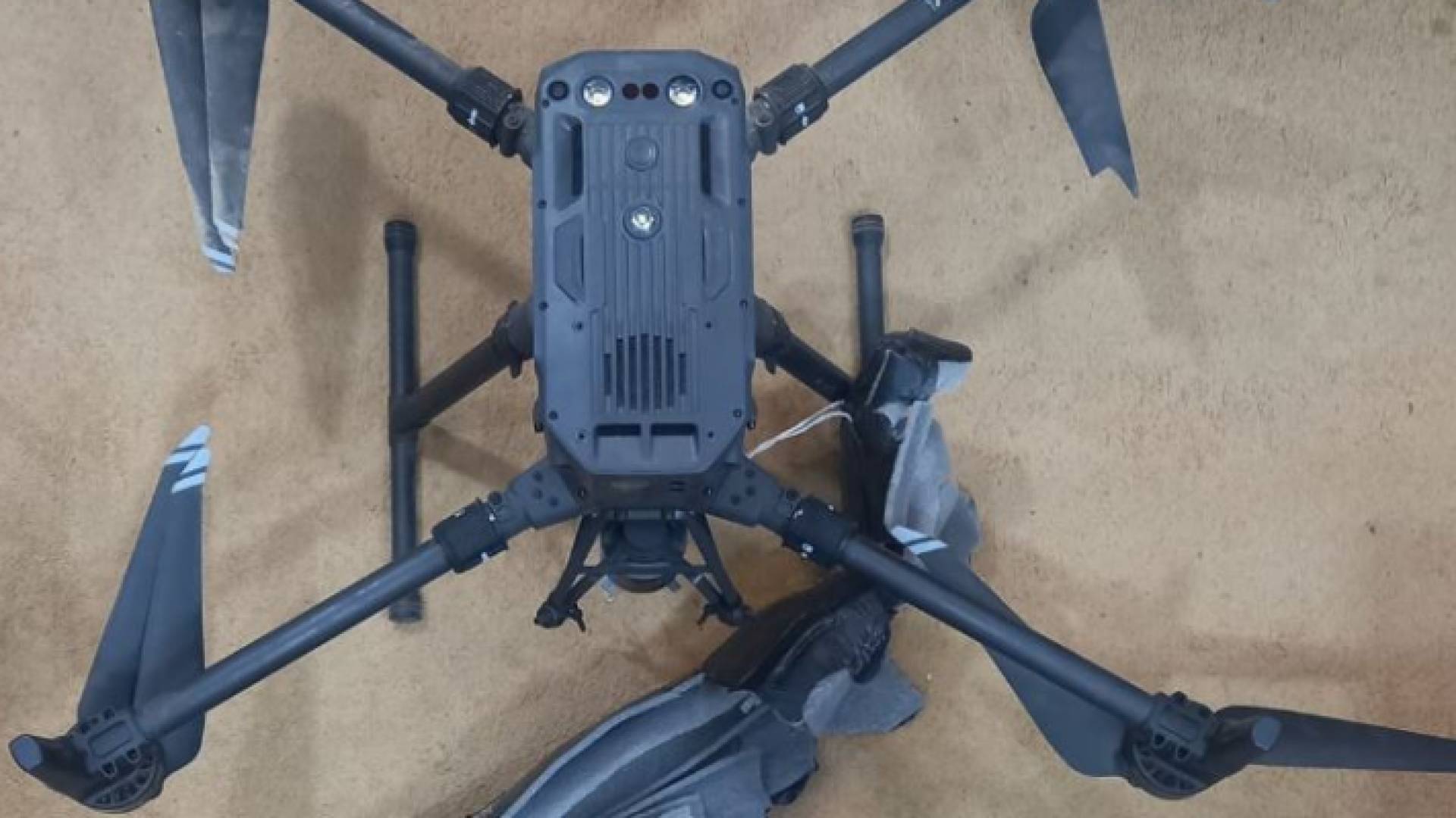 صورة للطائرة المسيرة