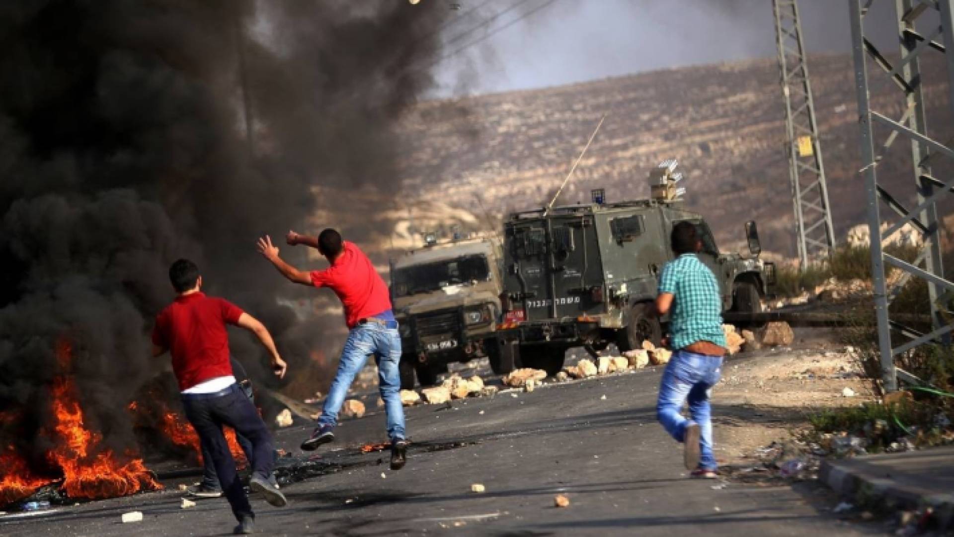 مواجهات بين الفلسطينيين وقوات الاحتلال