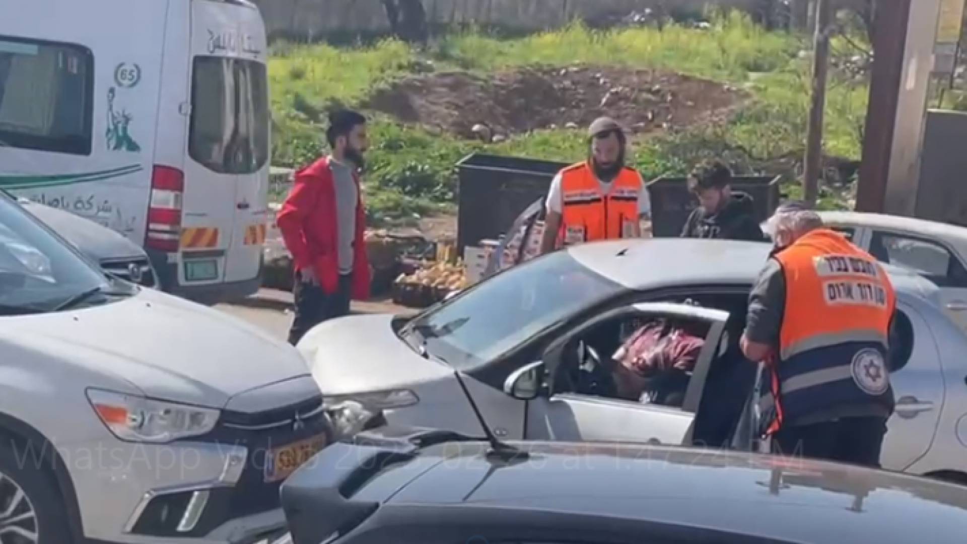 السيارة المستهدفة