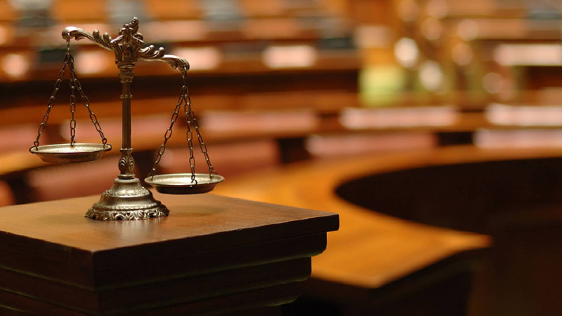 لقطة من داخل محكمة