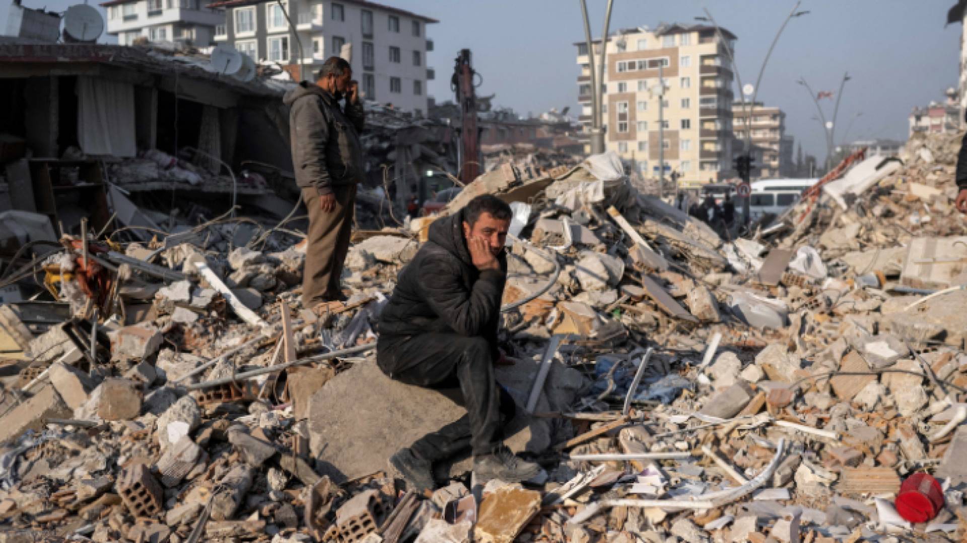 آثار الزلزال في سوريا