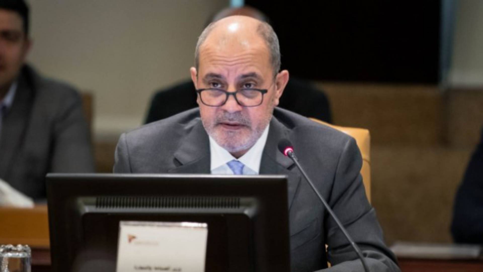 وزير الصناعة والتجارة والتموين يوسف الشمالي