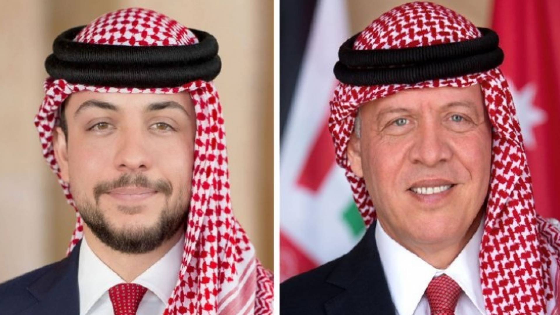 جلالة الملك وولي العهد - أرشيفية