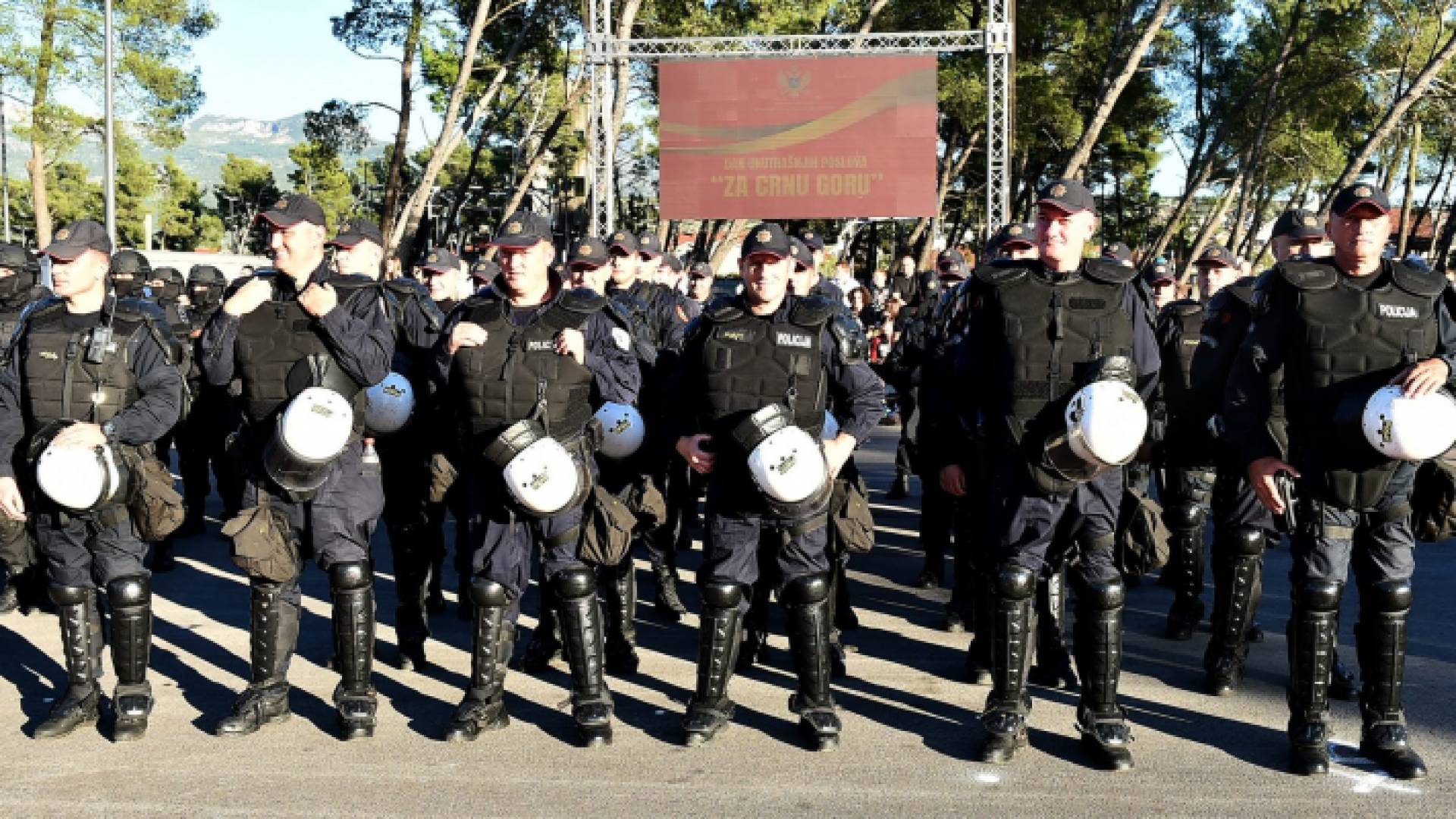 الشرطة في مونتينيغرو