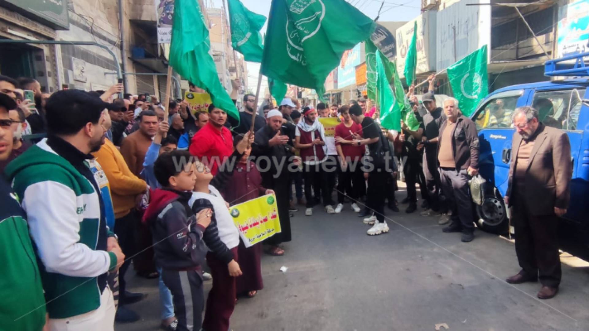 جانب من الوقفة التضامنية