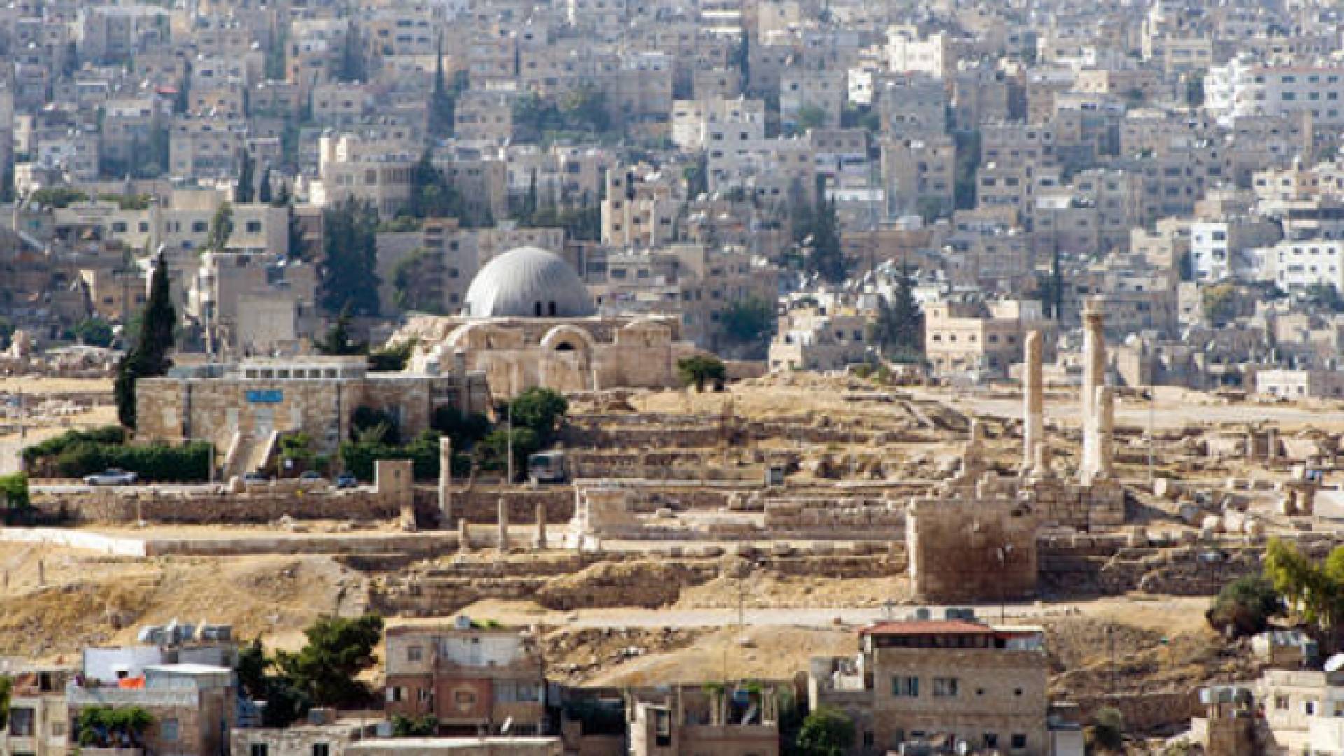 لقطة عامة للعاصمة عمان