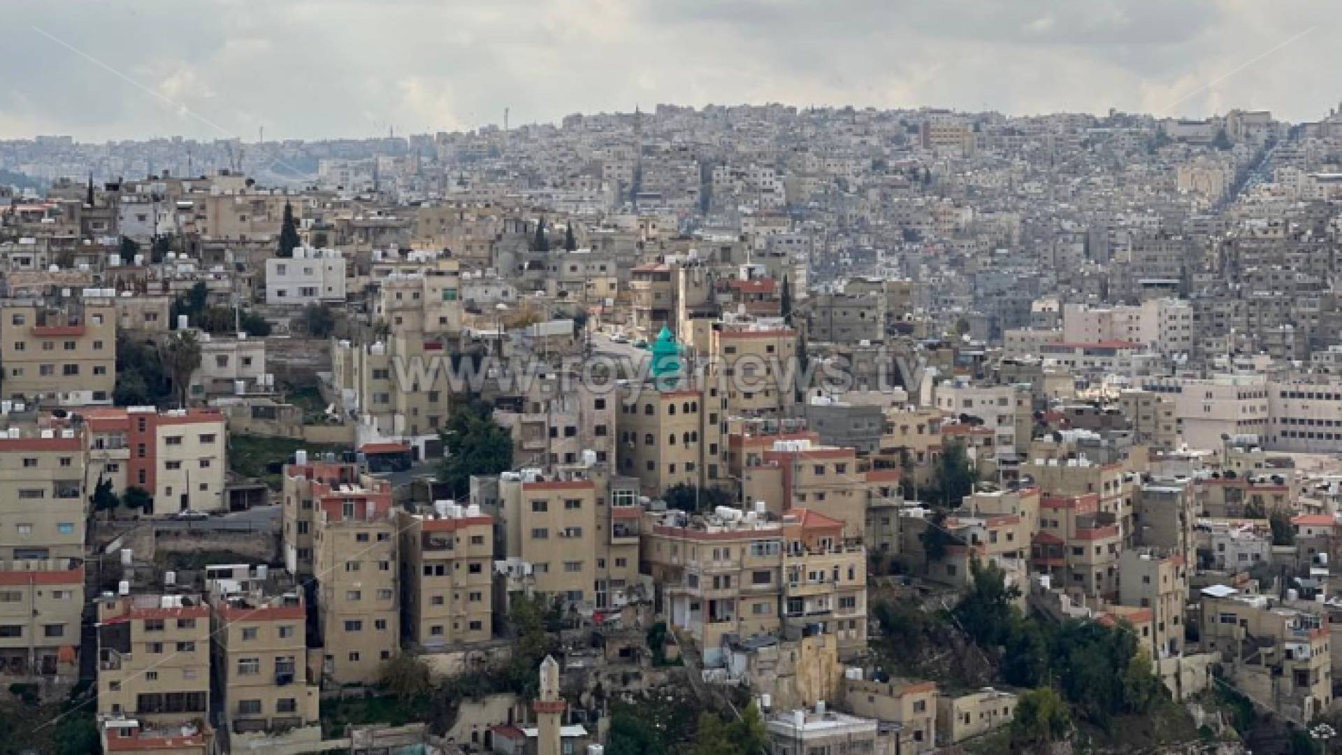 منظر عام للعاصمة عمان