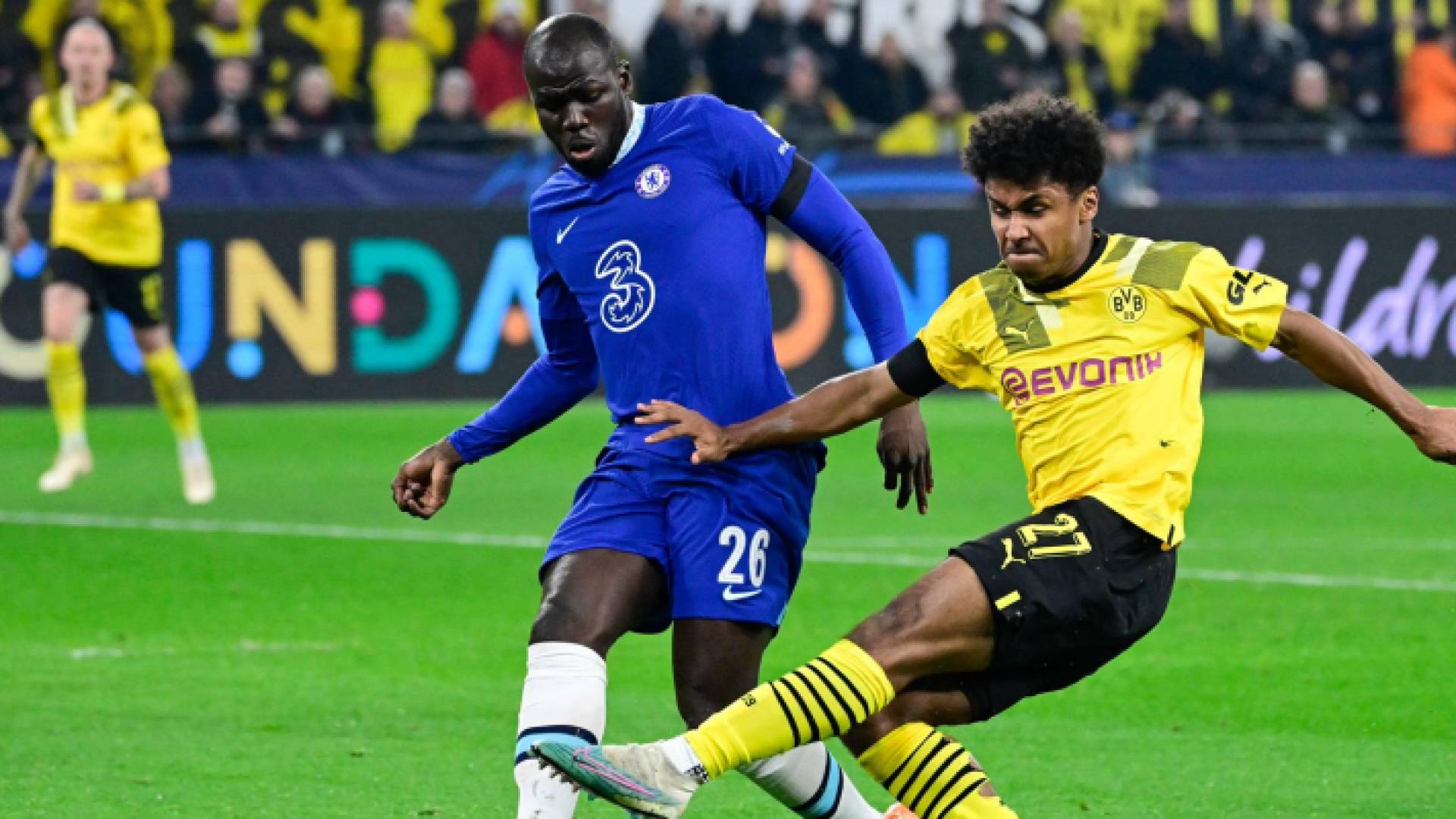 من مواجهة الذهاب بين تشيلسي ودوتموند