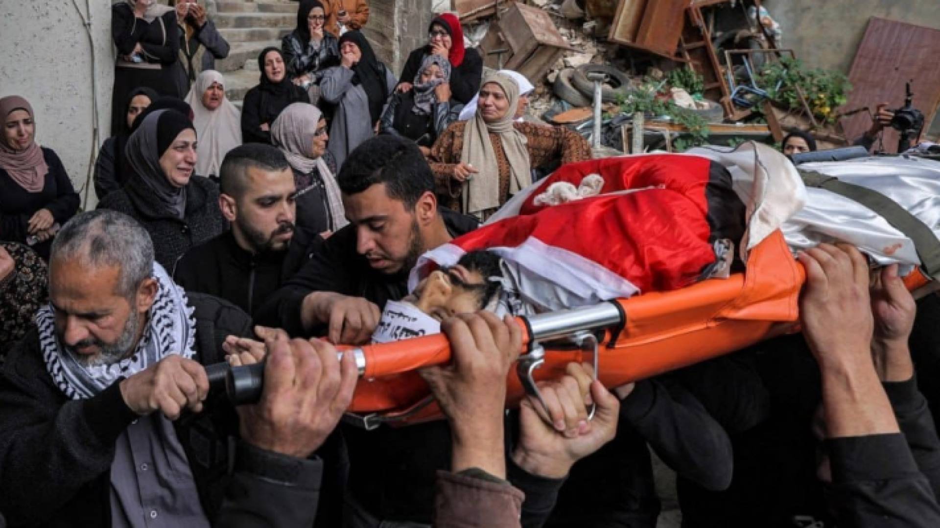 تشييع جثامين شهداء جنين