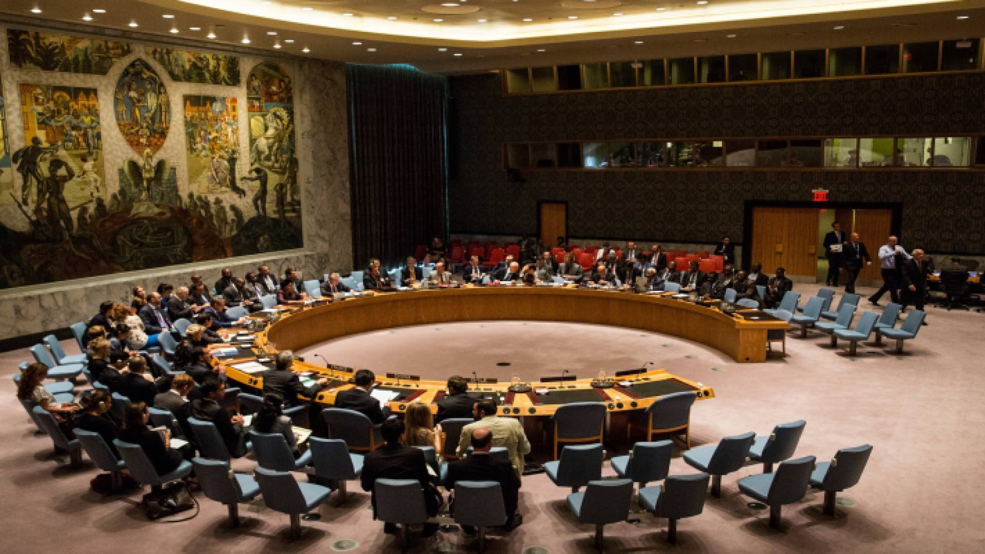 صورة أرشيفية لجلسة لمجلس الأمن الدولي