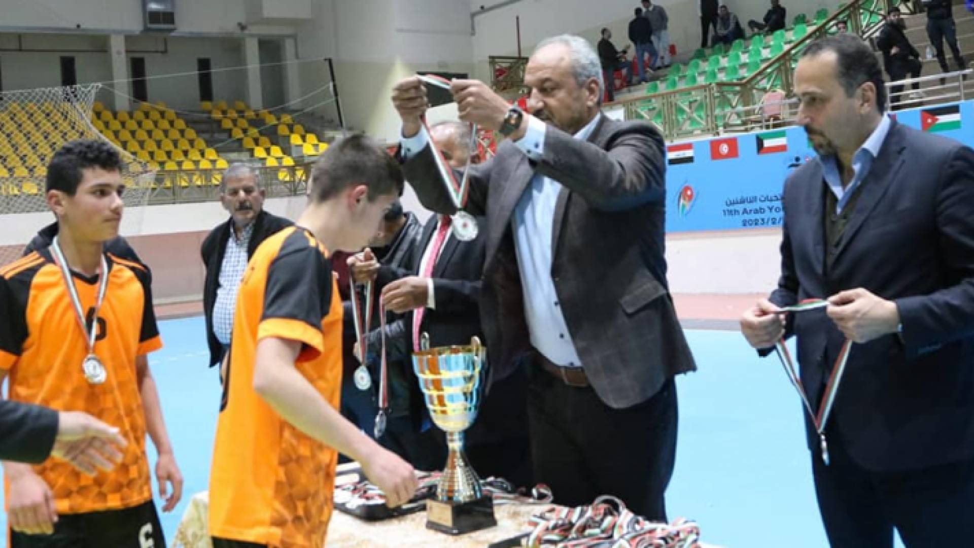 من حفل التتويج