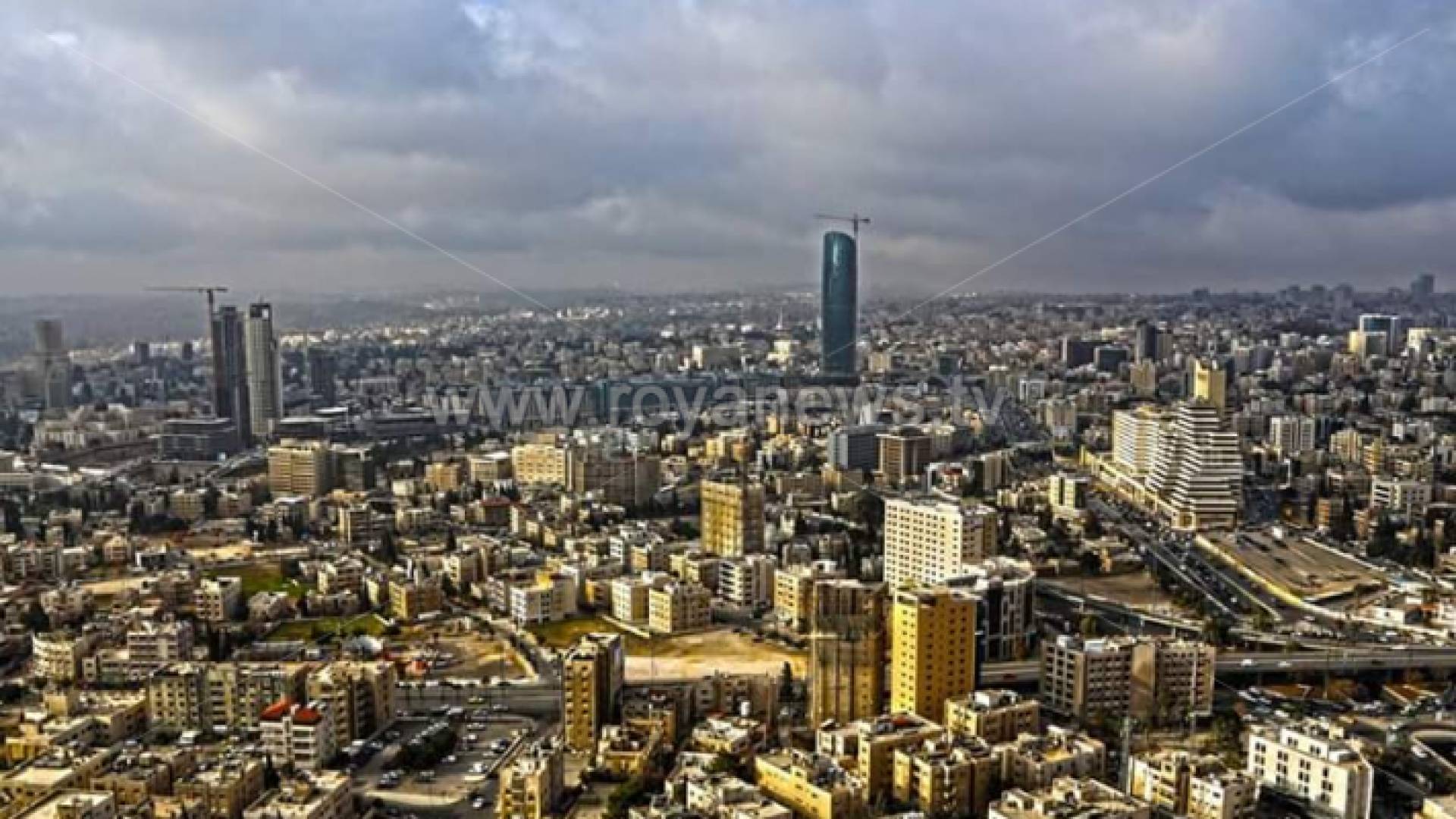 منظر عام للعاصمة عمان