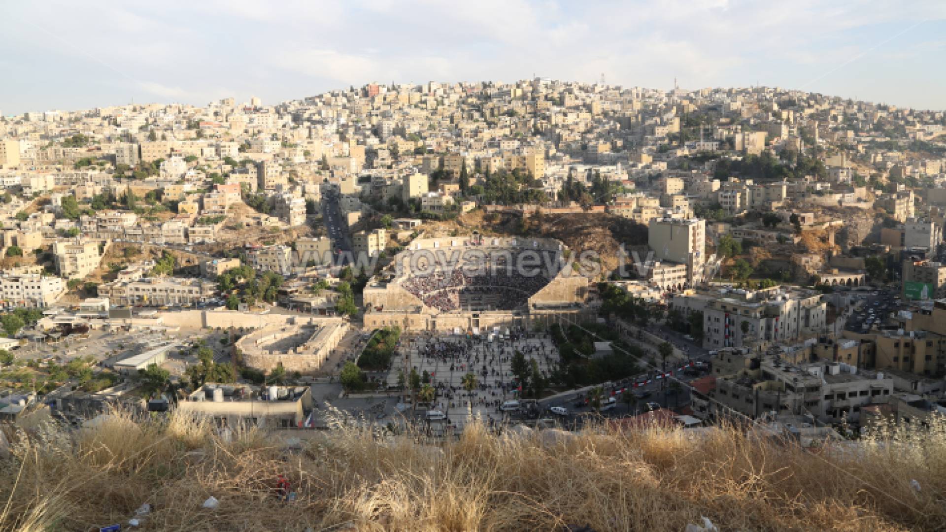 المدرج الروماني وسط البلد في العاصمة عمان