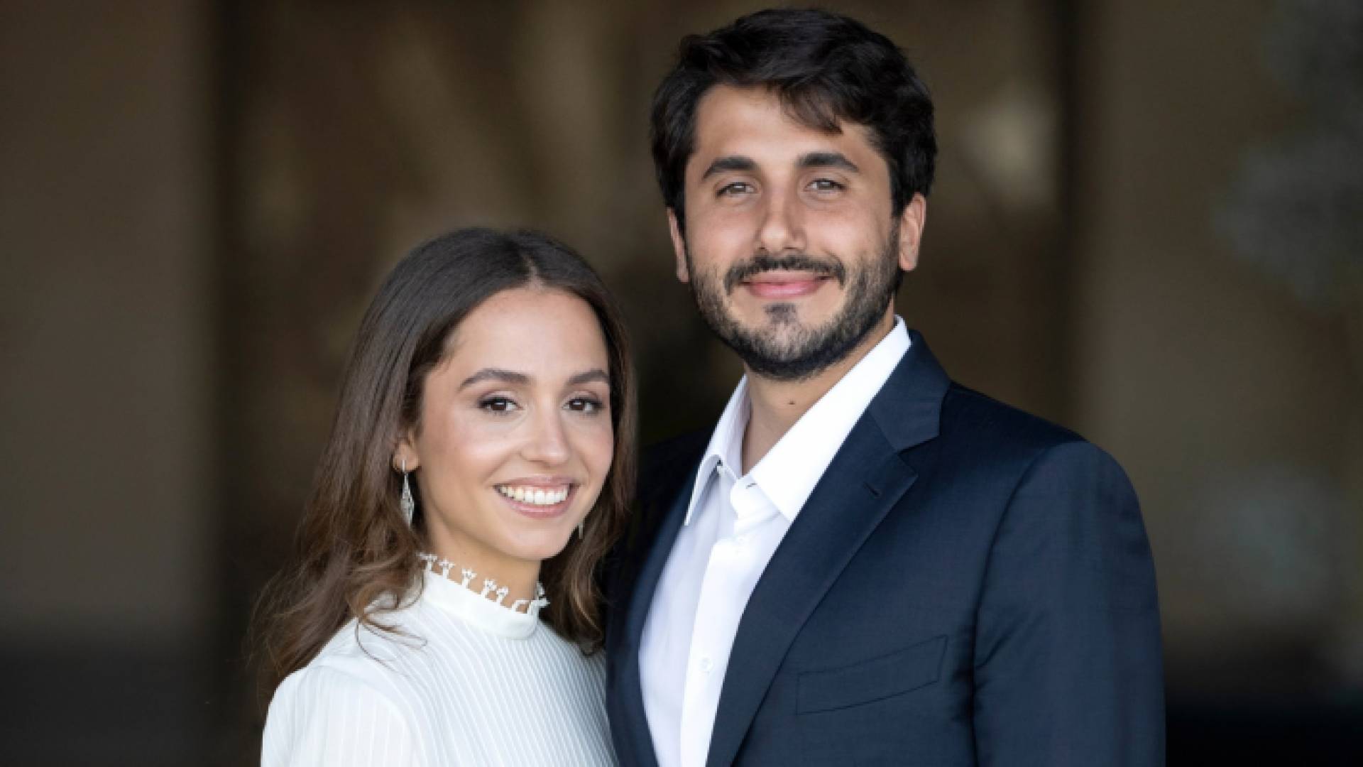 سمو الأميرة إيمان بنت عبدالله الثاني وزوجها السيد جميل ألكساندر ترميوتس