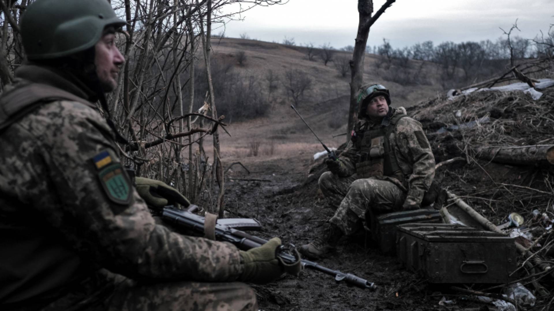 أفراد من القوات الأوكرانية