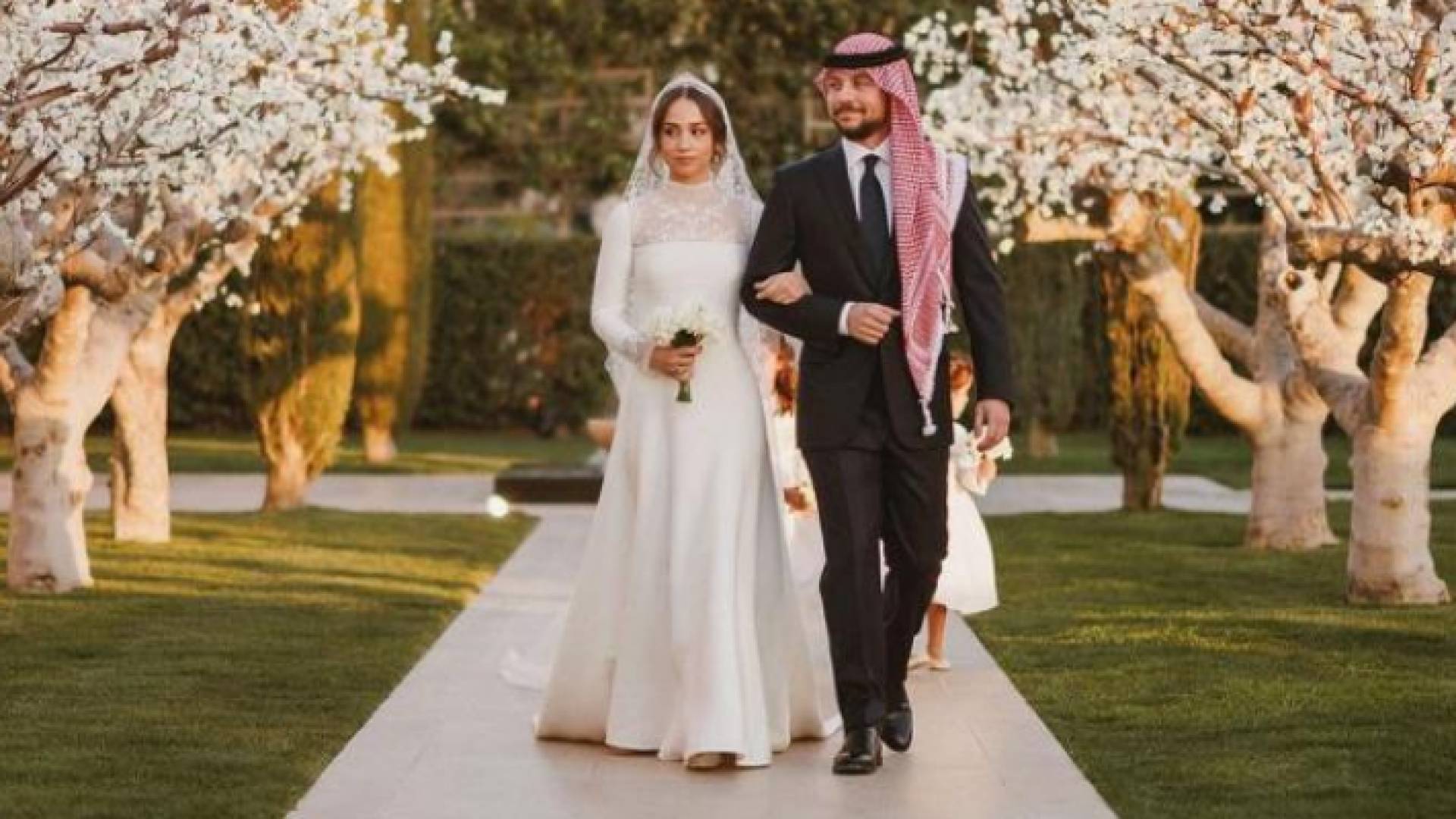 ولي العهد والأميرة إيمان