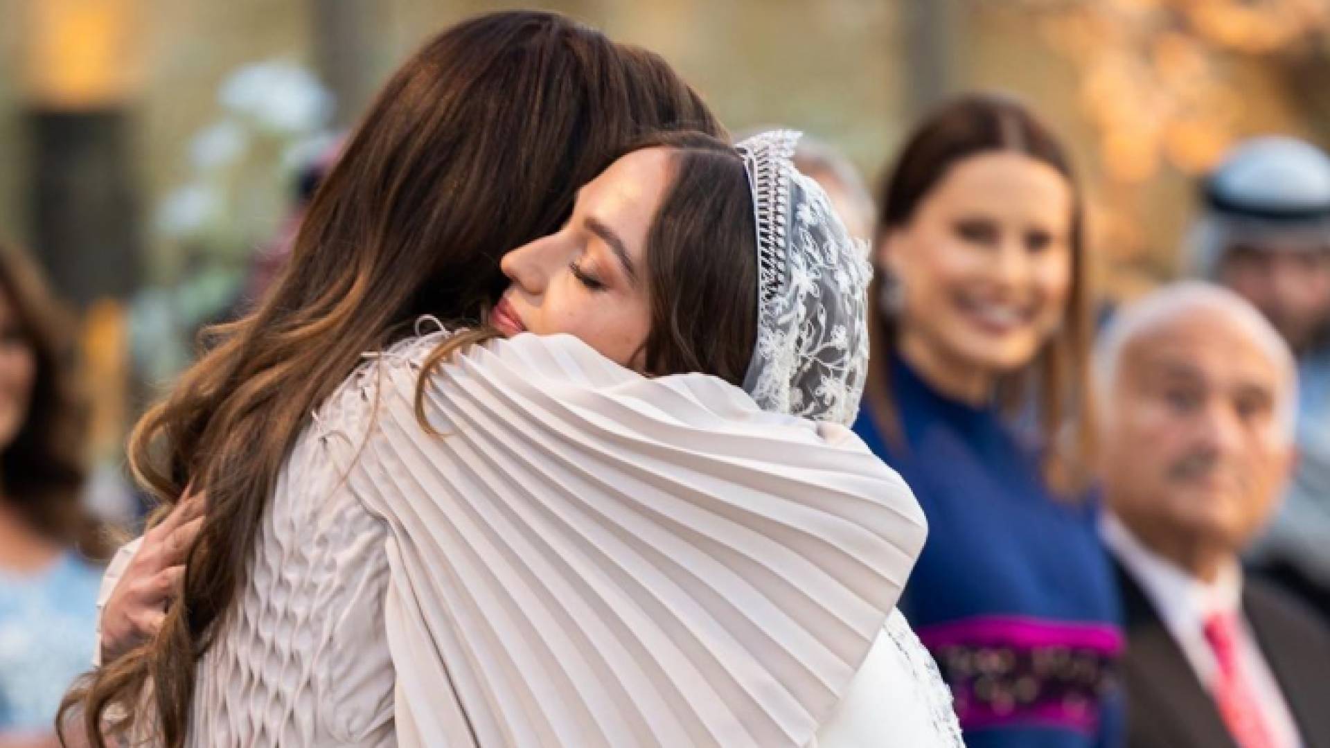 جلالة الملكة والأميرة إيمان