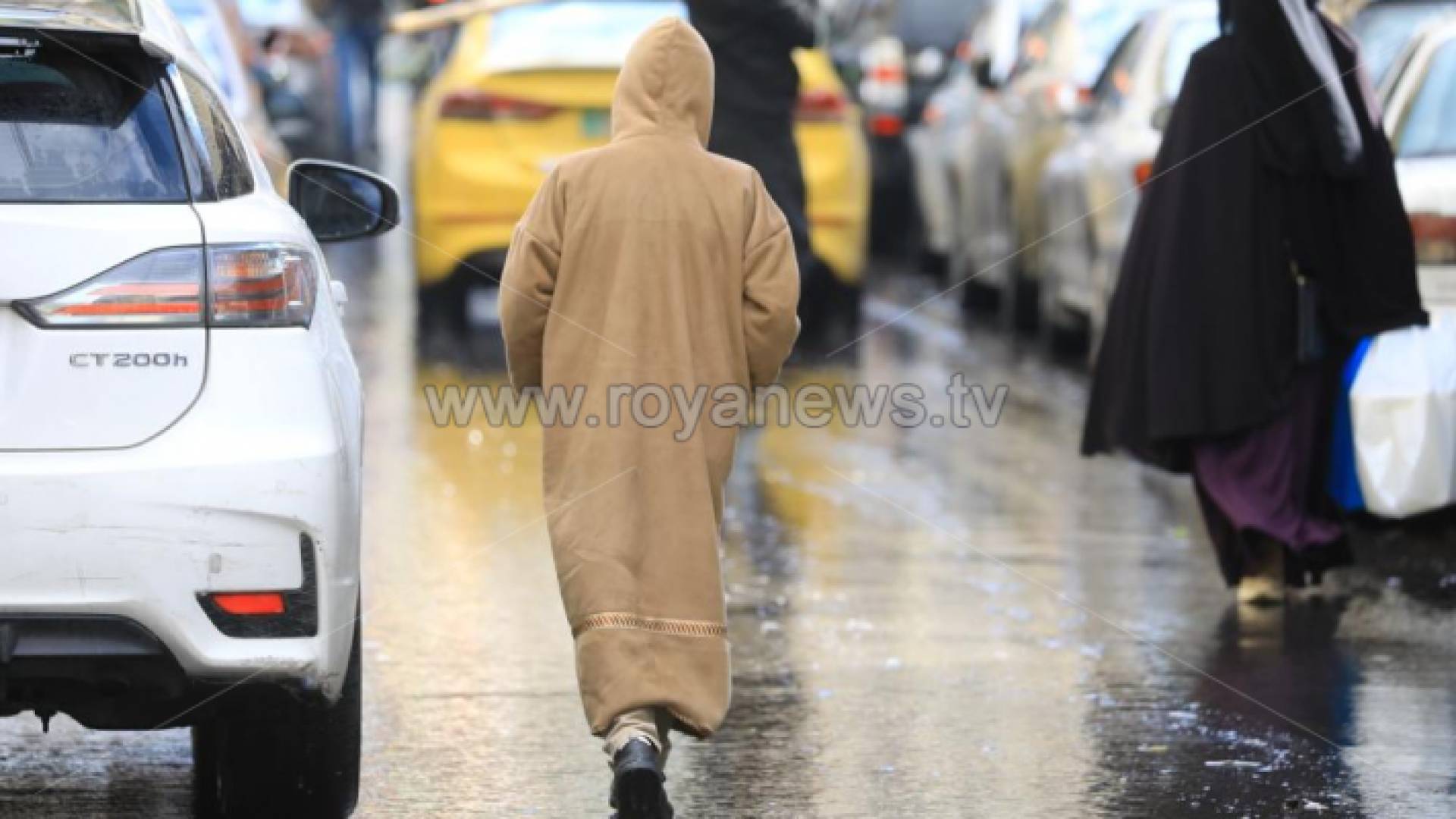 صورة للحالة الجوية السائدة