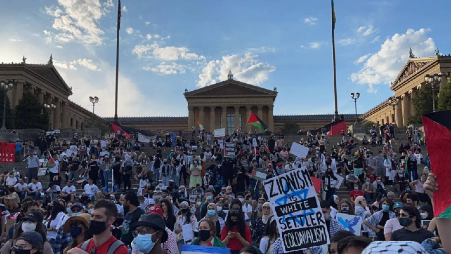 احتجاجات في الولايات المتحدة مؤيدة للفلسطينيين