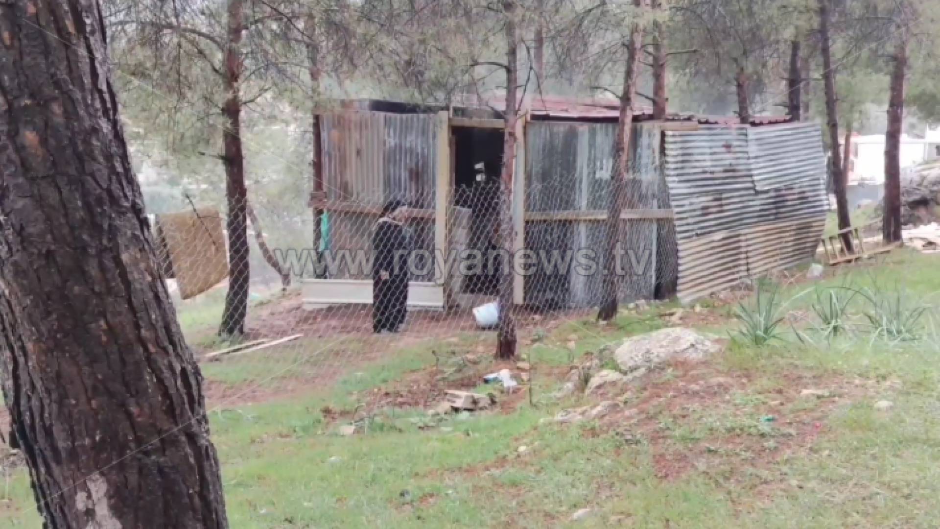 غرفة الزينكو التي تعيش فيها الأردنية وزوجها