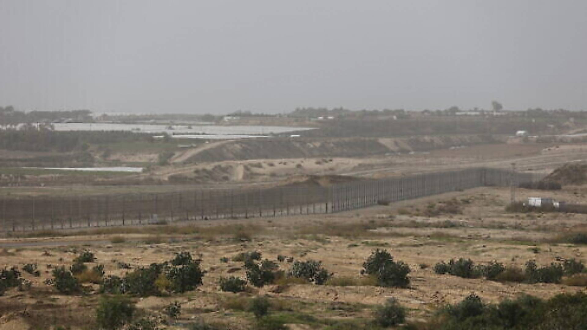 مستوطنة ناحل عوز المحاذية لقطاع غزة