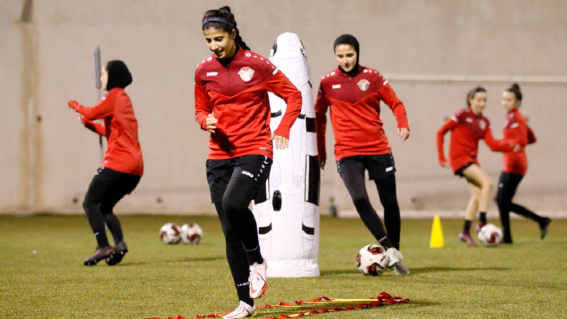 من تدريبات المنتخب الوطني