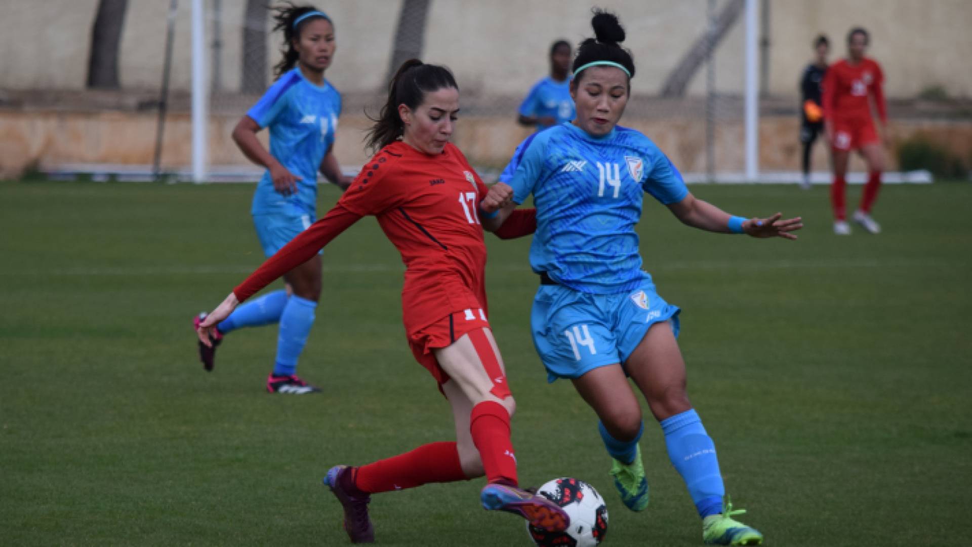 من المباراة