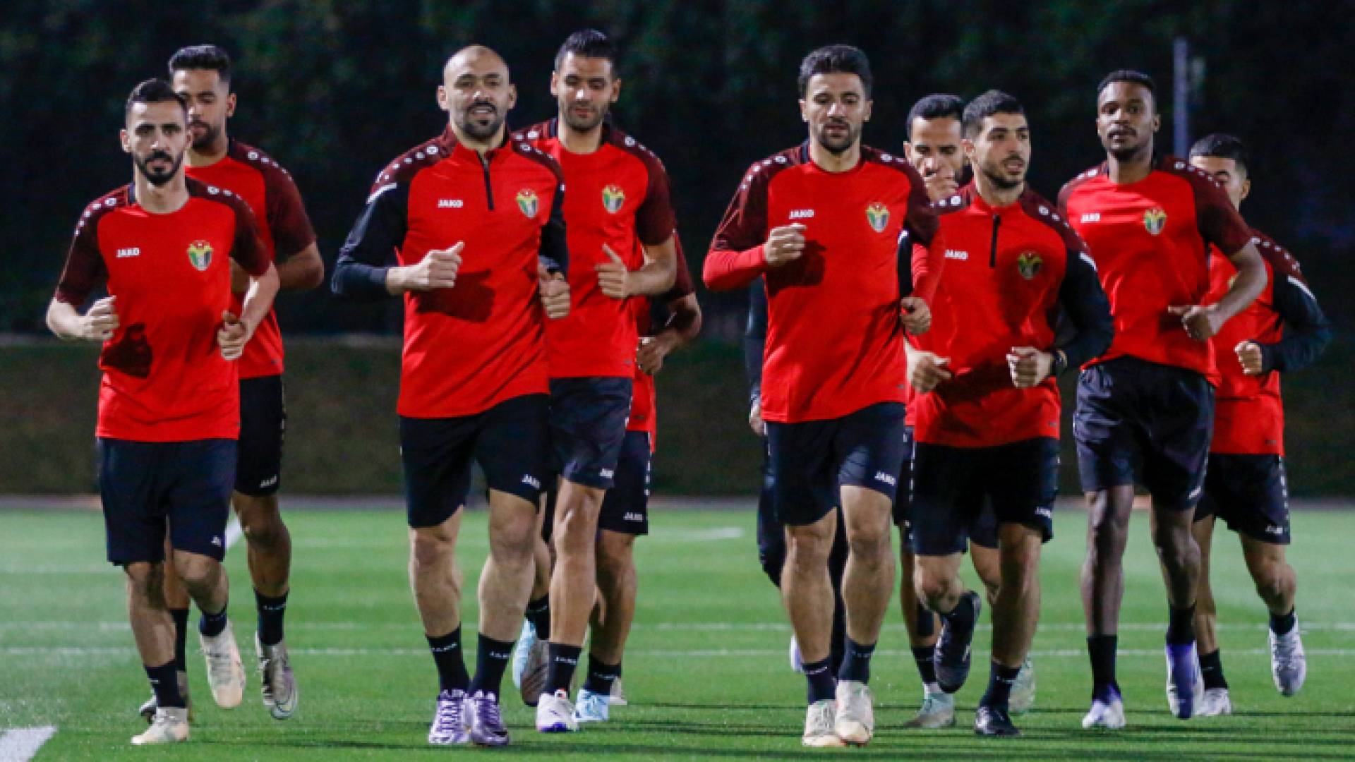 من تدريبات المنتخب الوطني