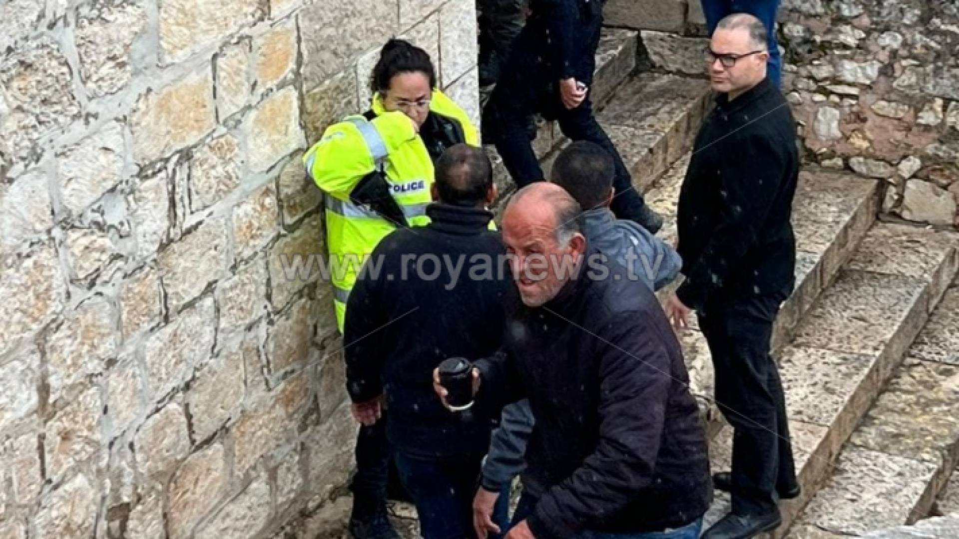 لحظة الاعتداء