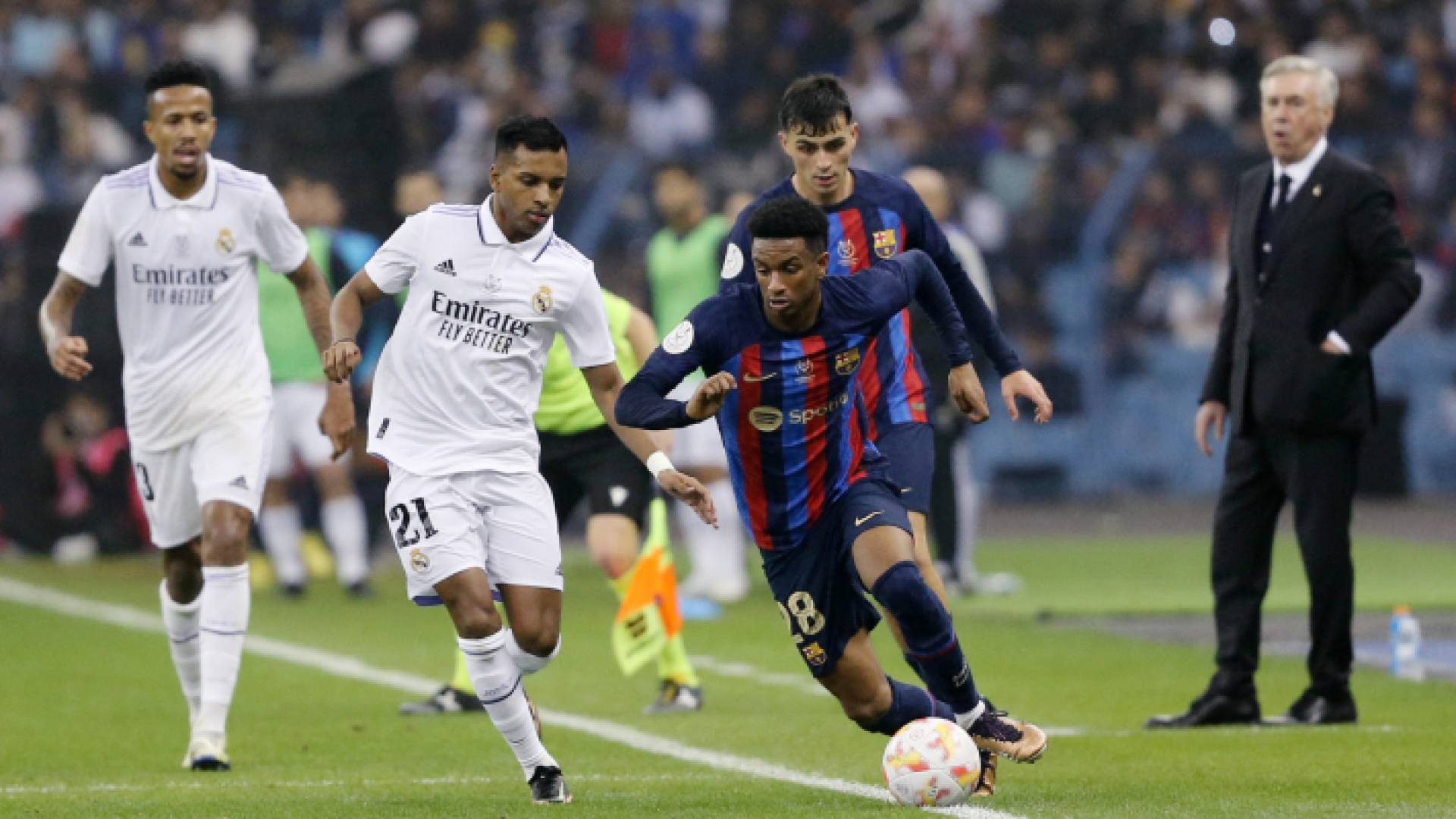 من مباراة سابقة بين الفريقين