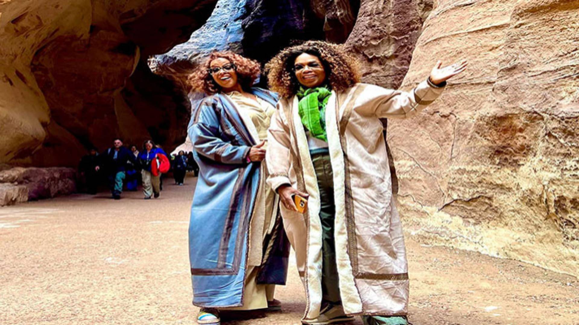 أوبرا وينفري في البترا