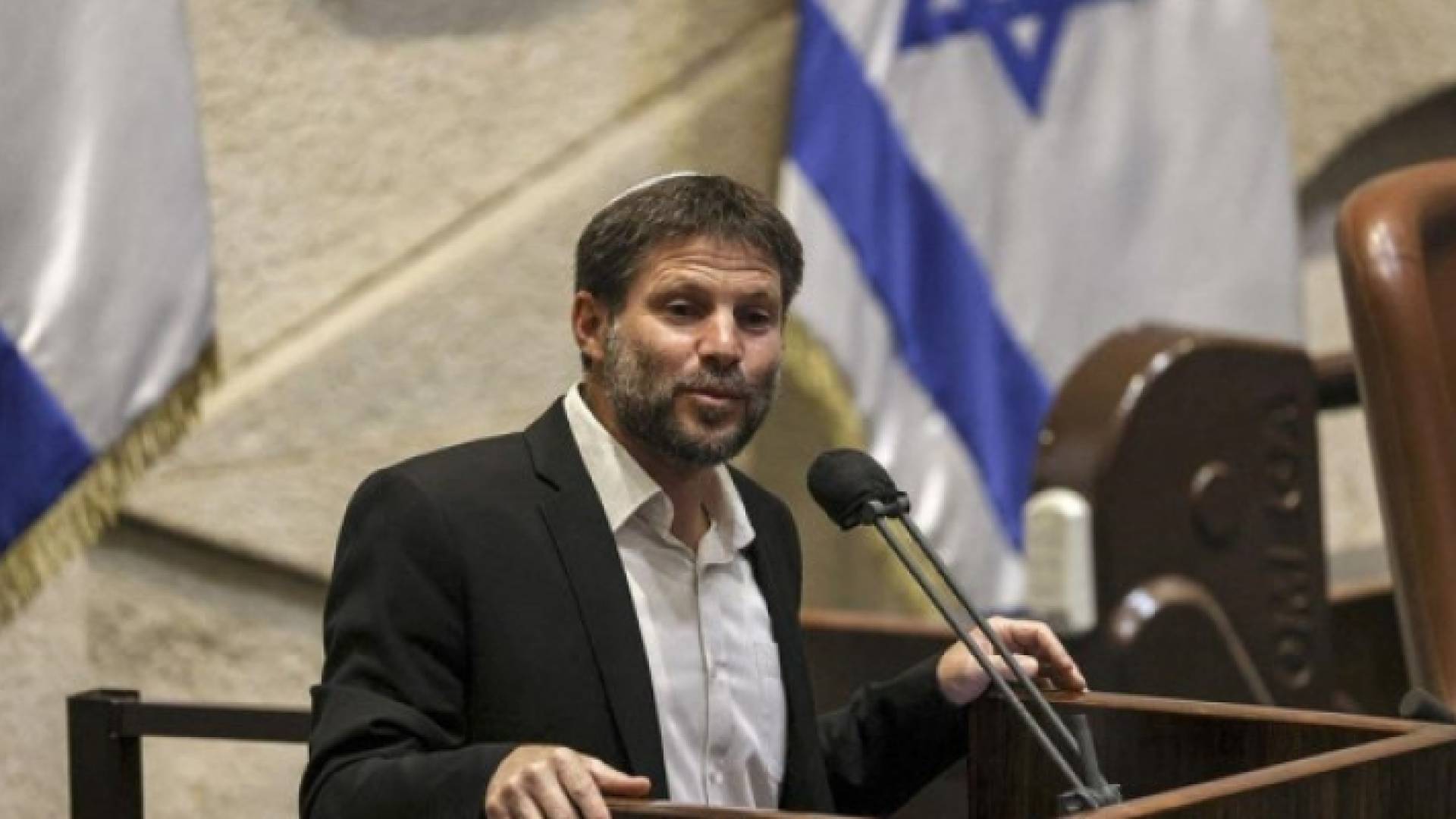 وزير المالية في حكومة الاحتلال الإسرائيلي بتسائيل سموتريتش