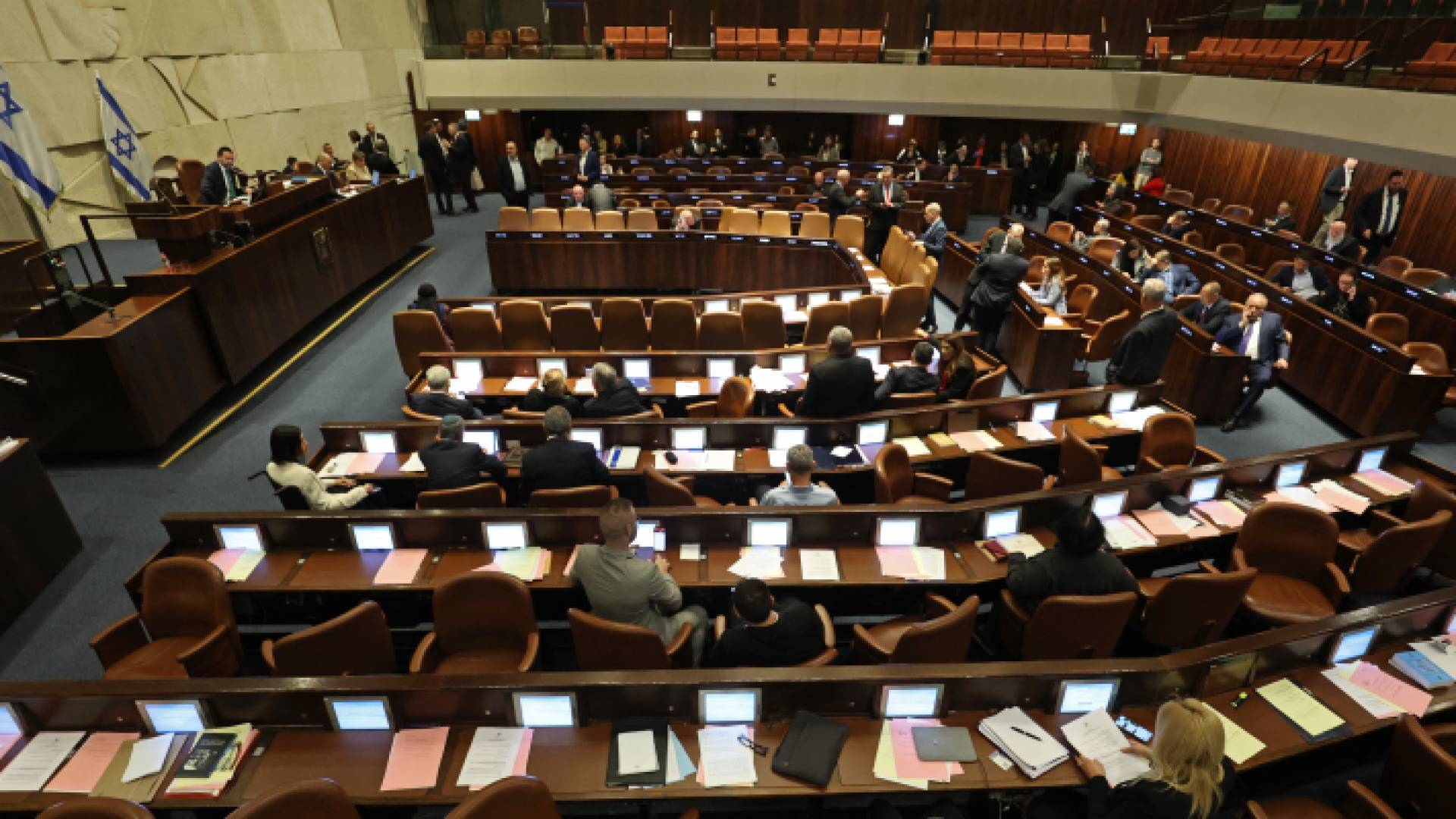 جلسة لكنيست الاحتلال الإسرائيلي