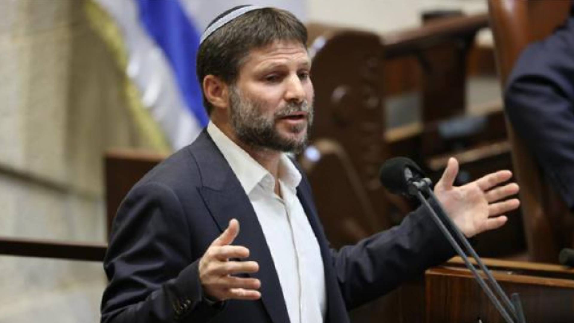 وزير المالية في حكومة الاحتلال الإسرائيلي بتسلئيل سموتريتش